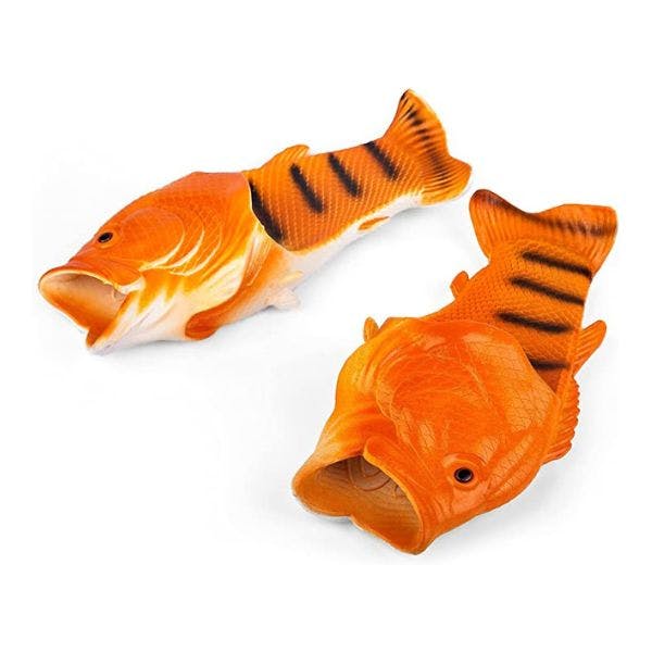 academy fish slippers