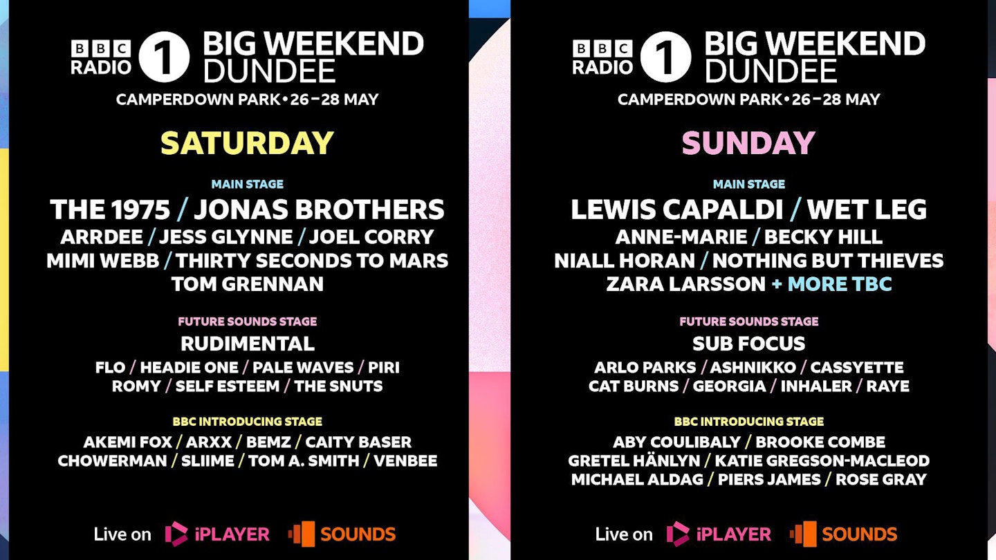 radio 1 big weekend 2023