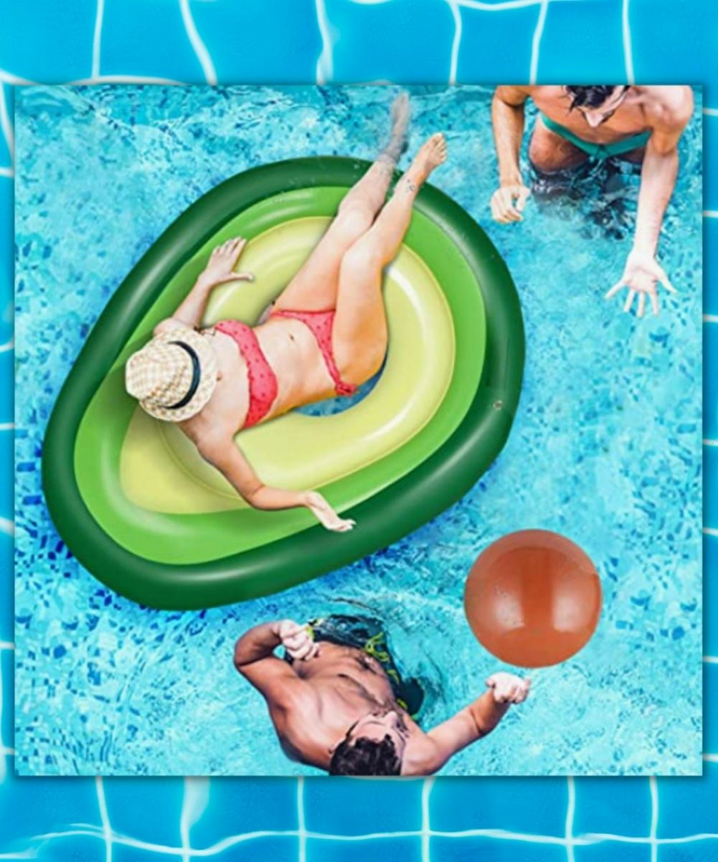 Jojoin Giant Inflatable Avocado Float