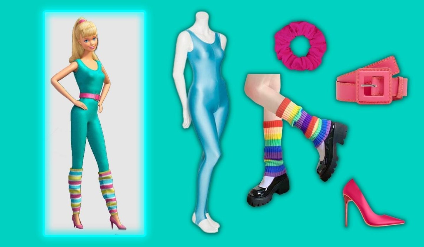 Barbie's '80s inspired outfit from Toy Story