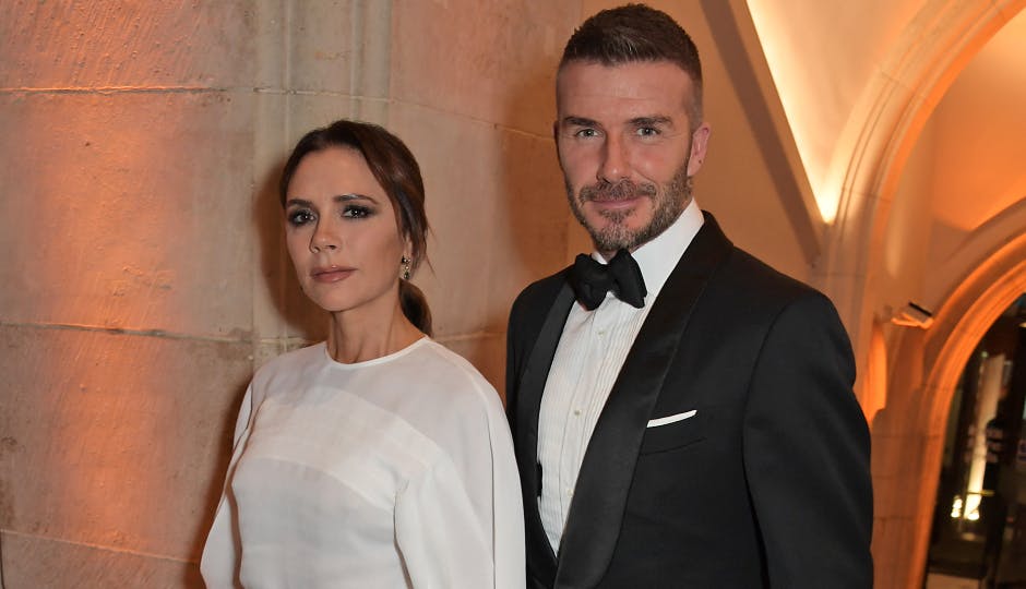 David and Victoria Beckham share romantic posts to celebrate their