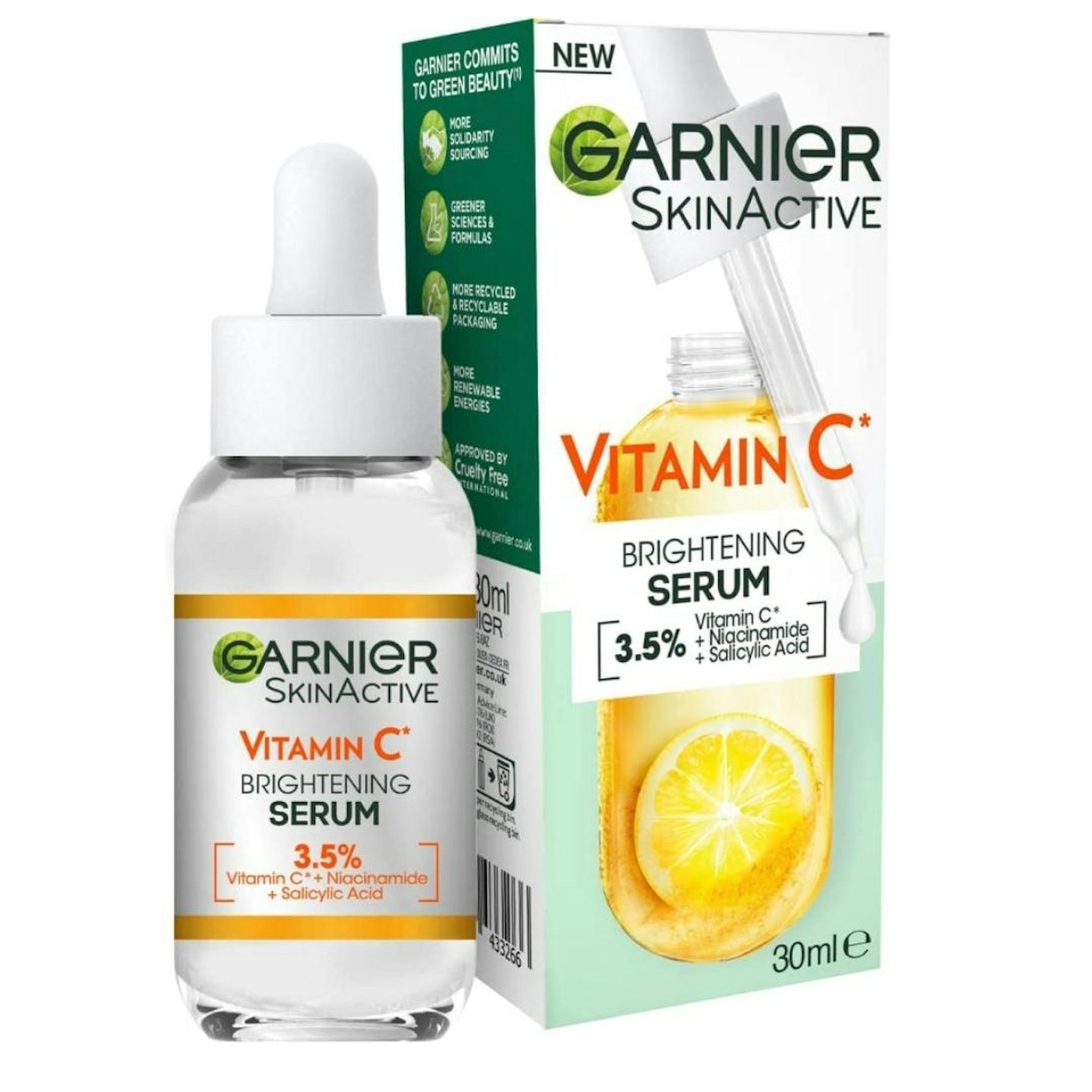 Garnier Vitamin C Serum for Face, Anti-Dark Spots & Brightening Serum