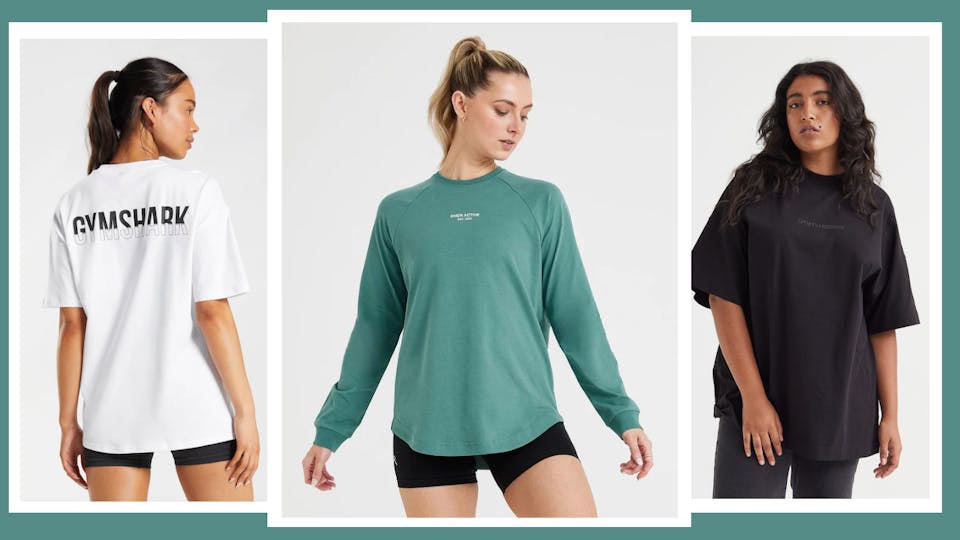 12 oversized gym t-shirts that are made for leg day | Shopping | Heat