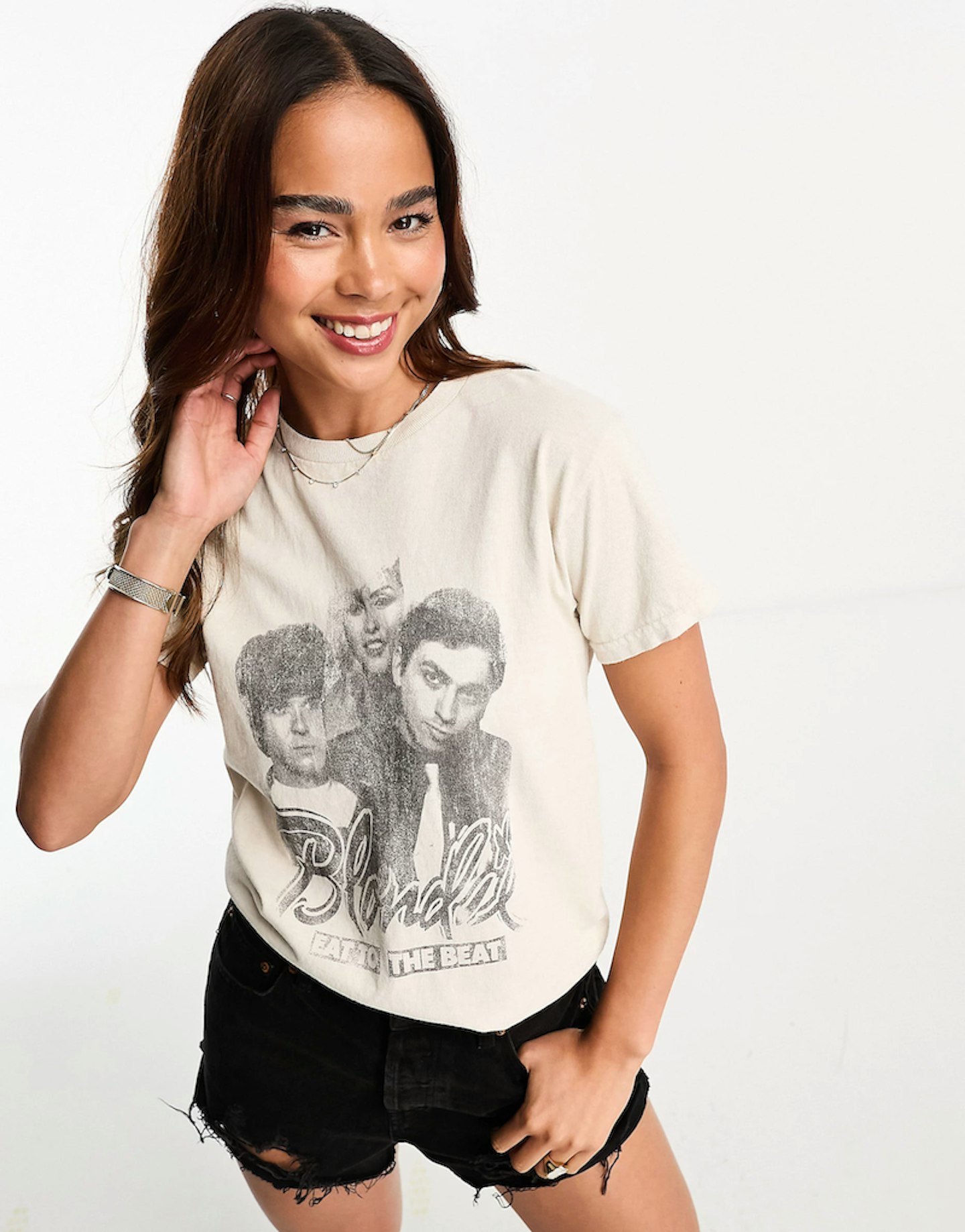 Miss Selfridge Blondie Graphic Tee