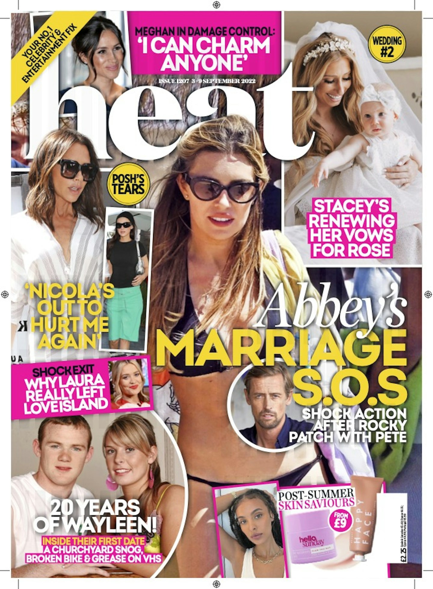 heat magazine cover august 2022