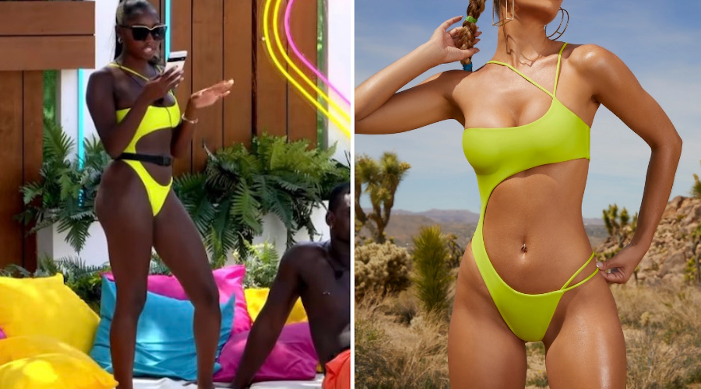 Indiyah's Neon Bikini Swimsuit