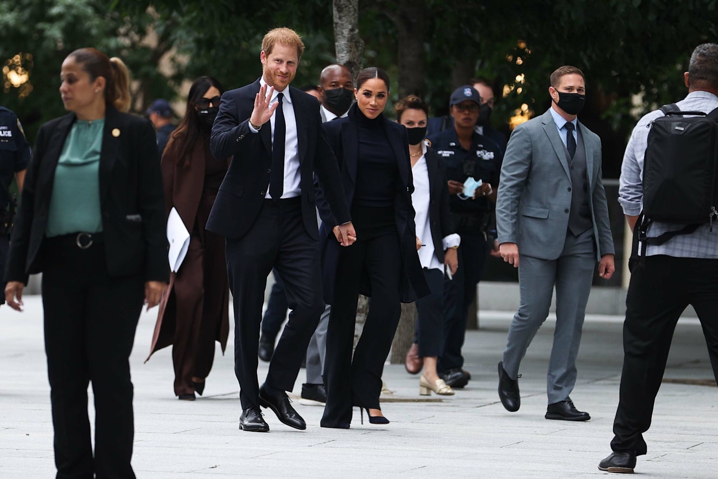 meghan and harry security