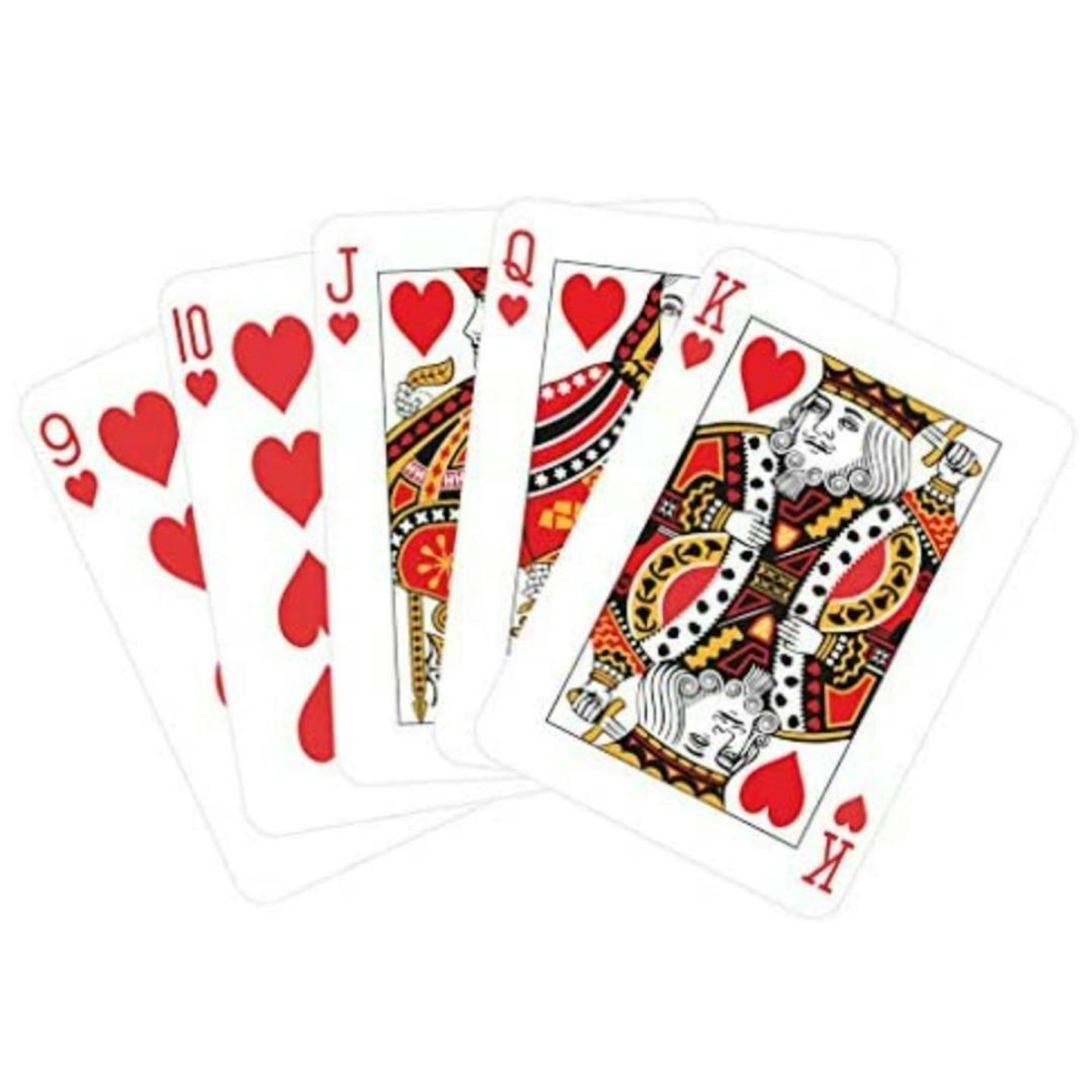 Standard Plastic Coated Playing Cards 52 Card Deck