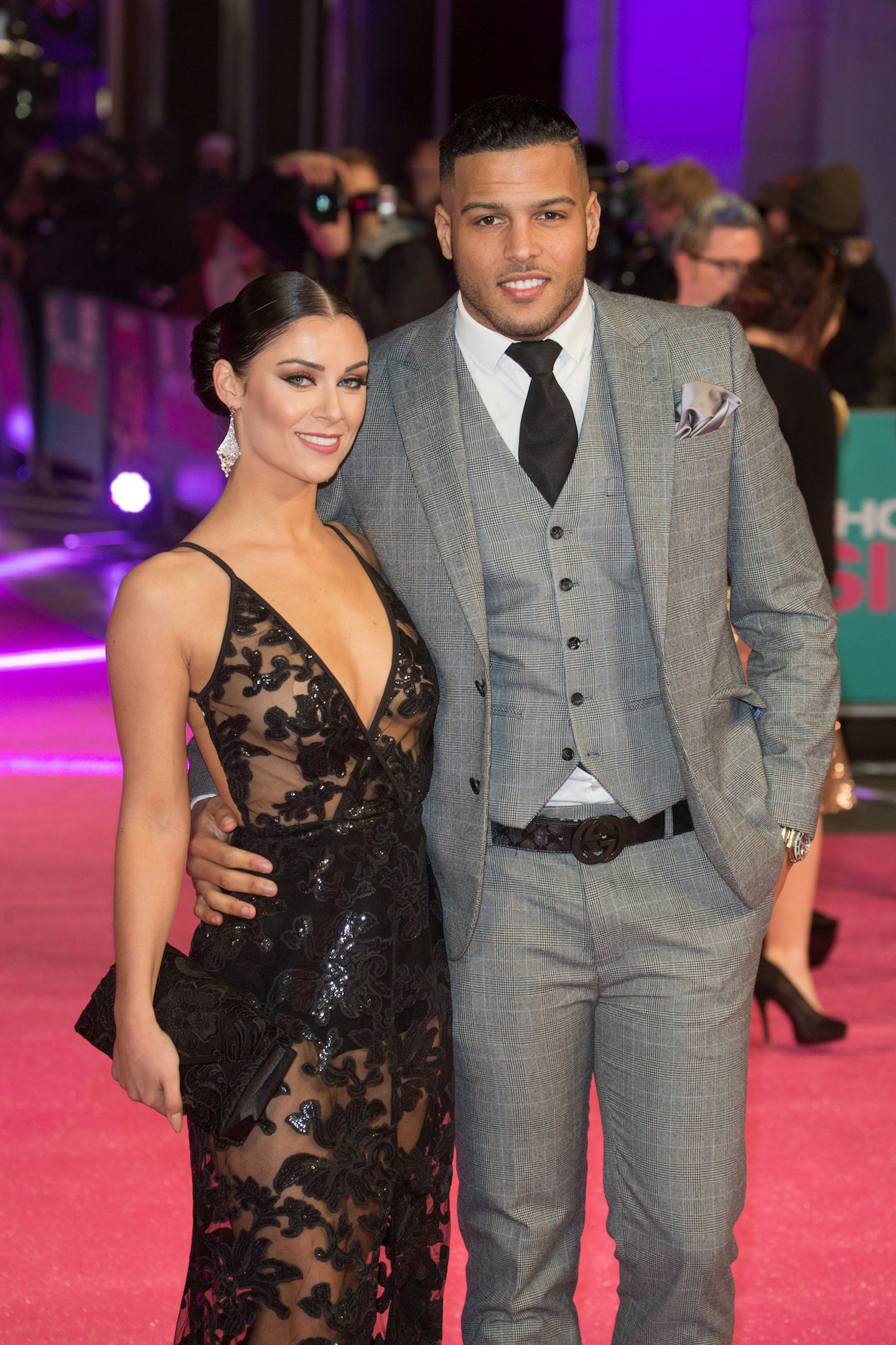 Cally Jane Beech and Luis Morrison