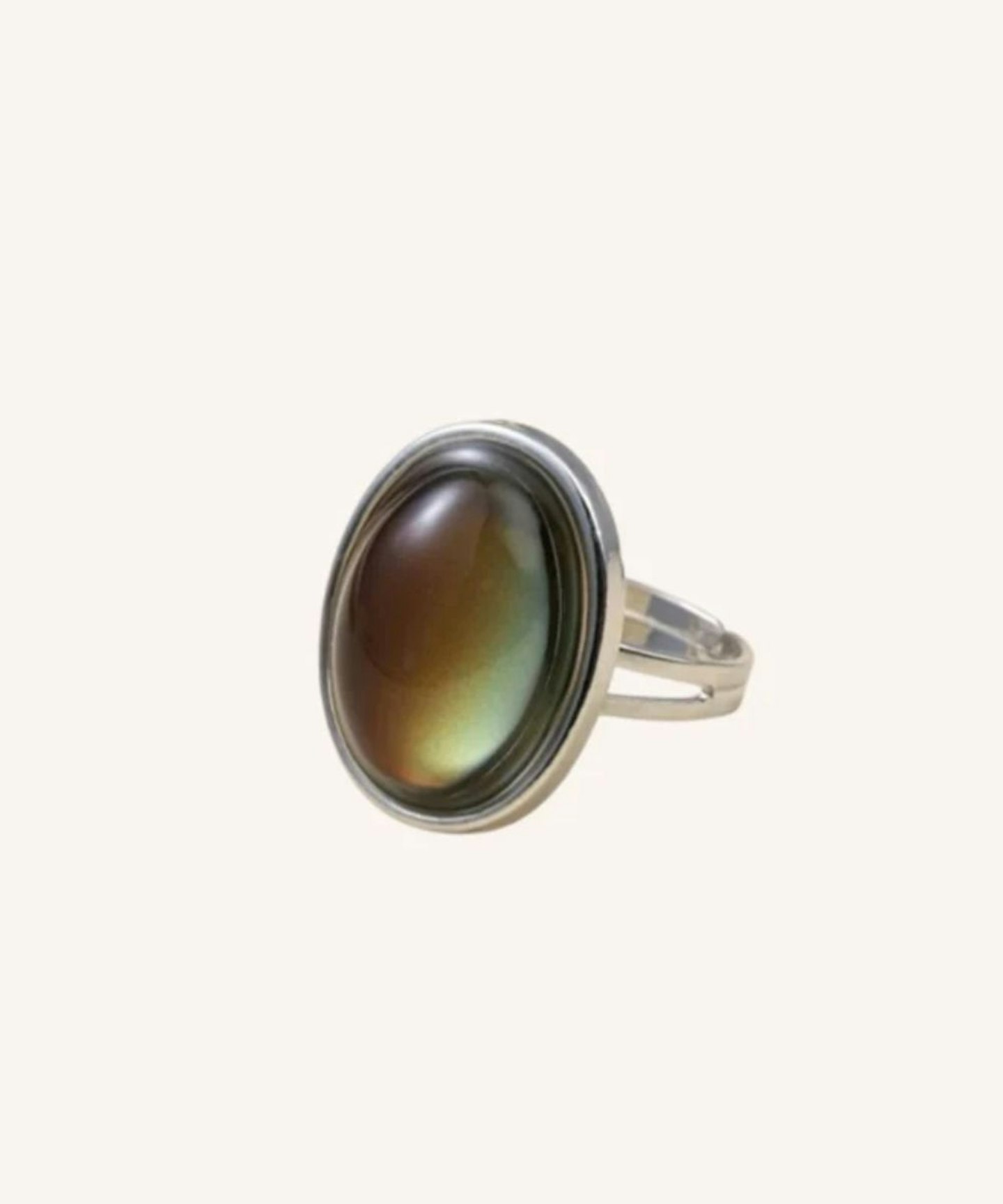 Colour Changing Oval Ring