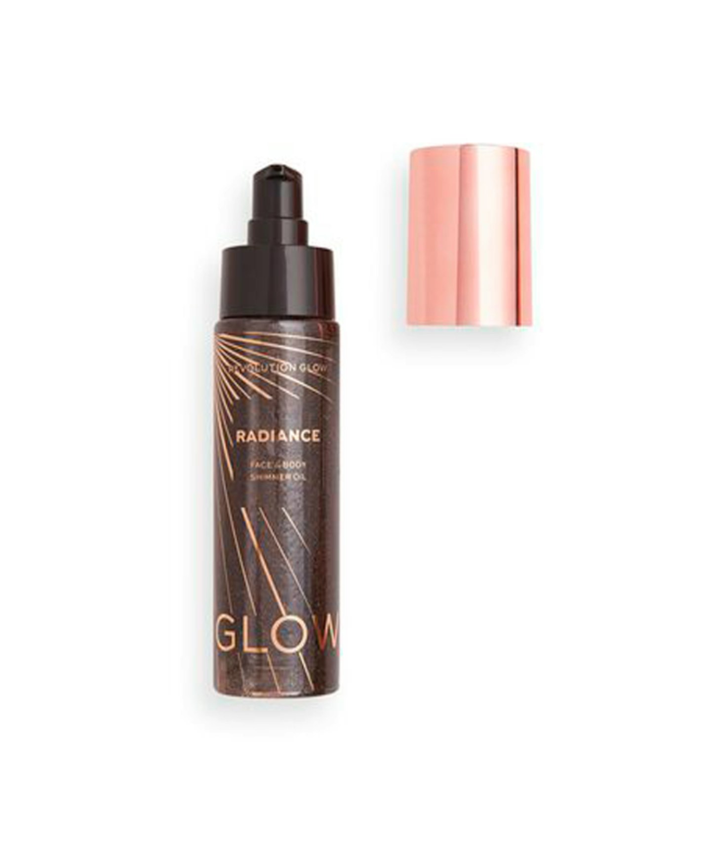 Makeup Revolution Glow Radiance Shimmer Oil, Warm Bronze