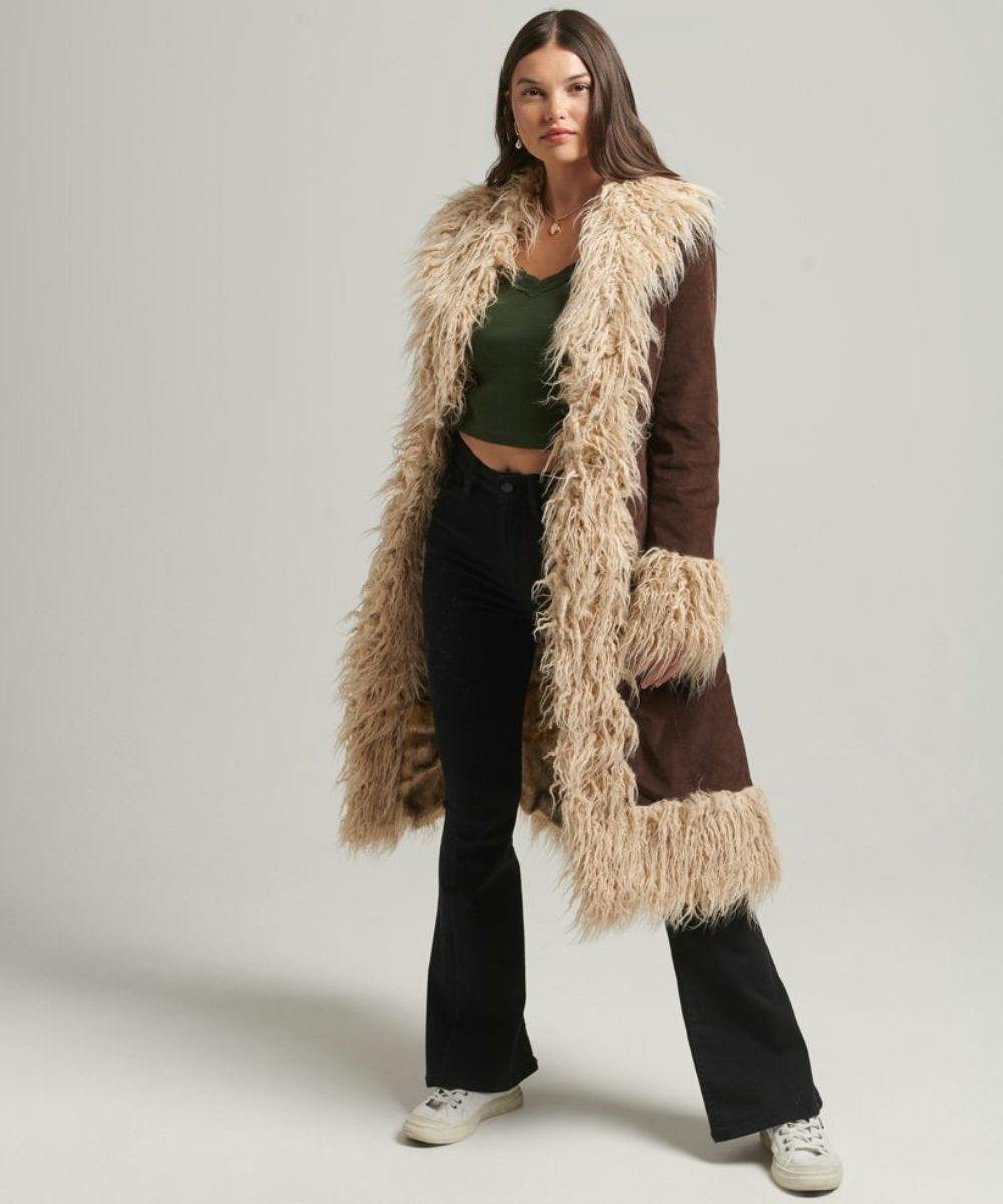 Newsflash! The 90s shaggy jacket will be everywhere this autumn