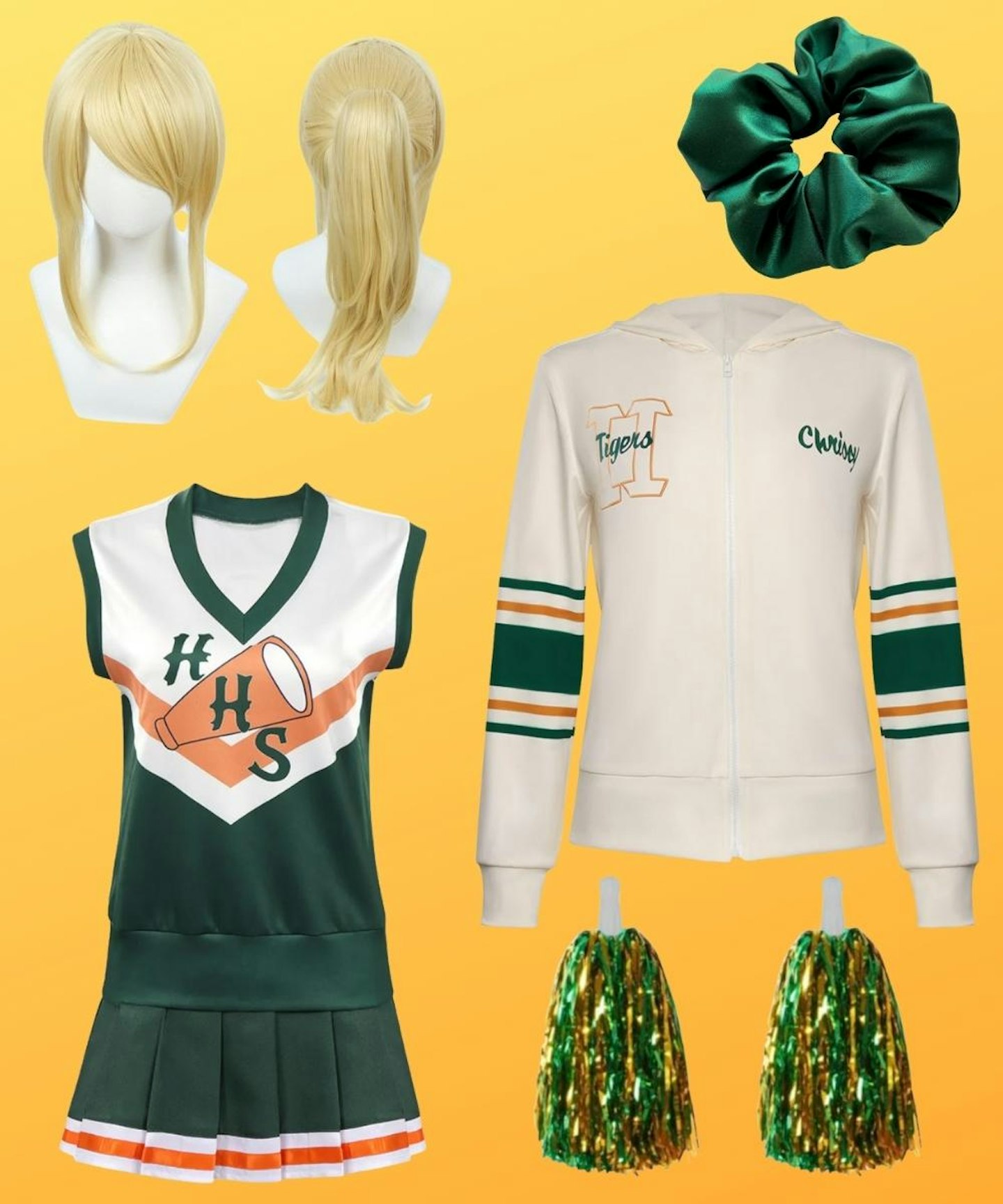Chrissy's Hawkin Cheerleader Costume