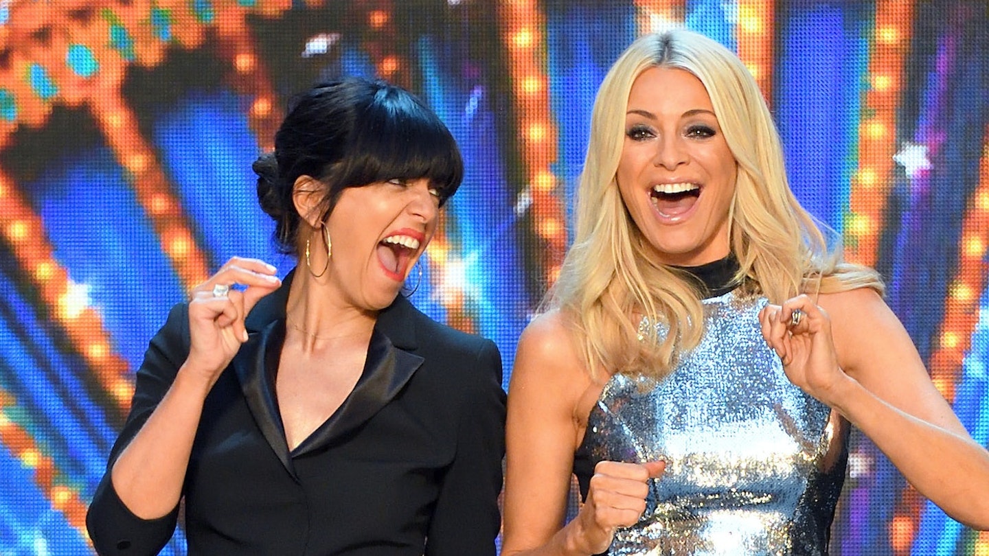 Strictly's Claudia Winklemen and Tess Daly