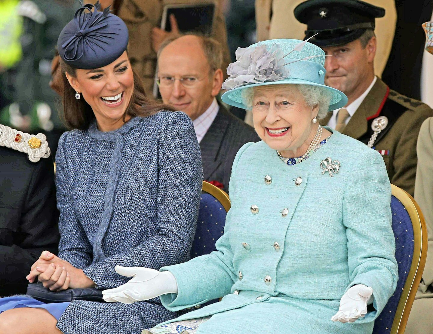 the queen and kate middleton