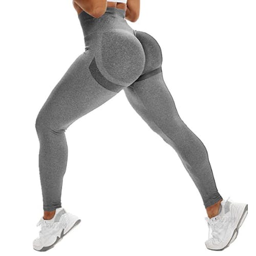 ruched back gym leggings