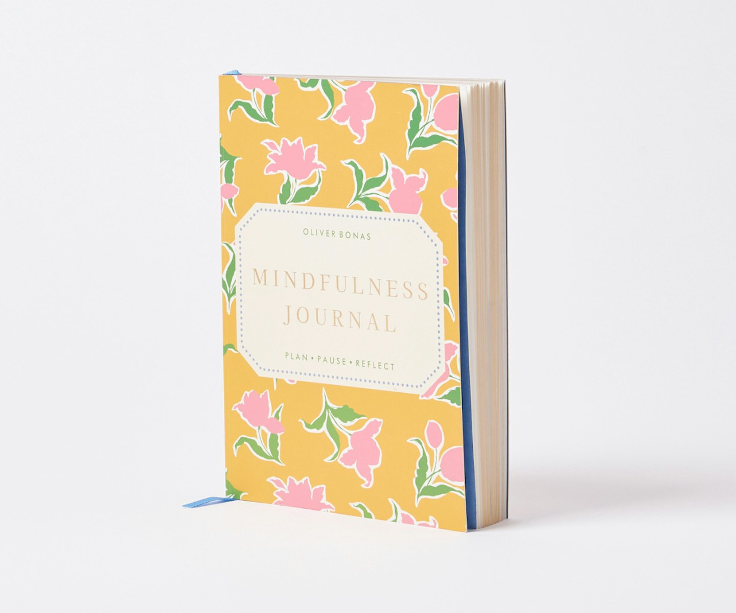 Yellow Floral Mindfulness Journal