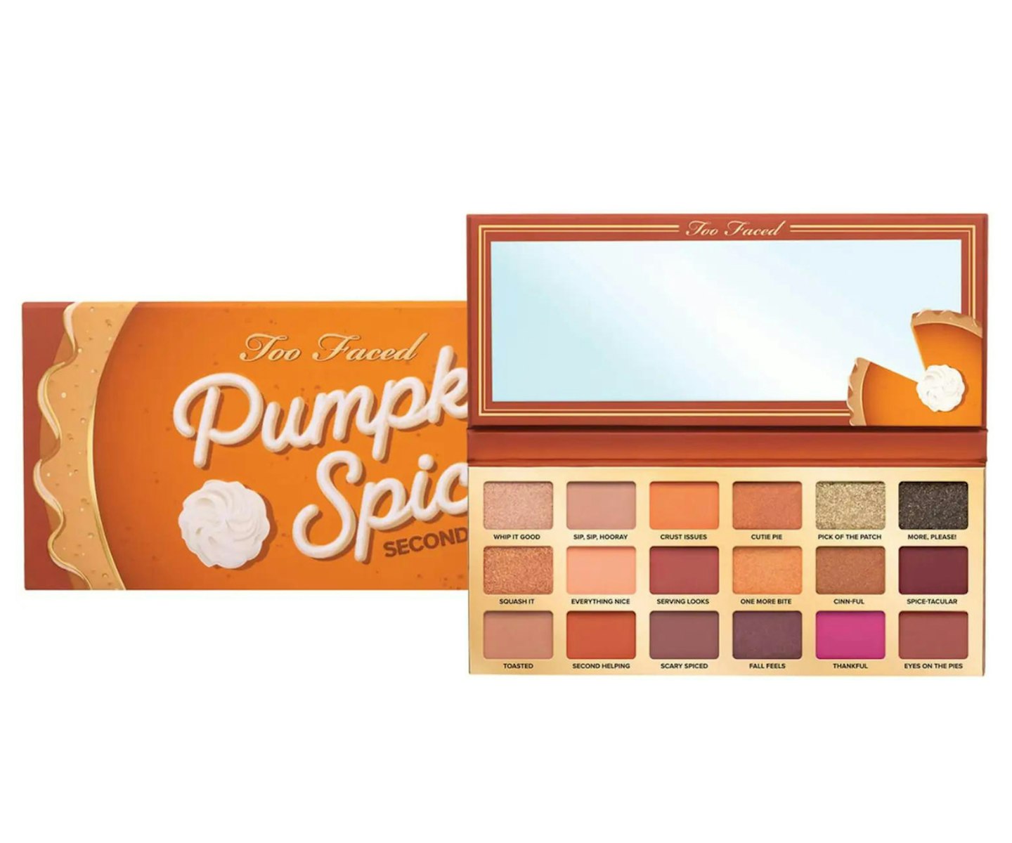 Too Faced Limited Edition Pumpkin Spice Sweet and Spicy Eyeshadow Palette