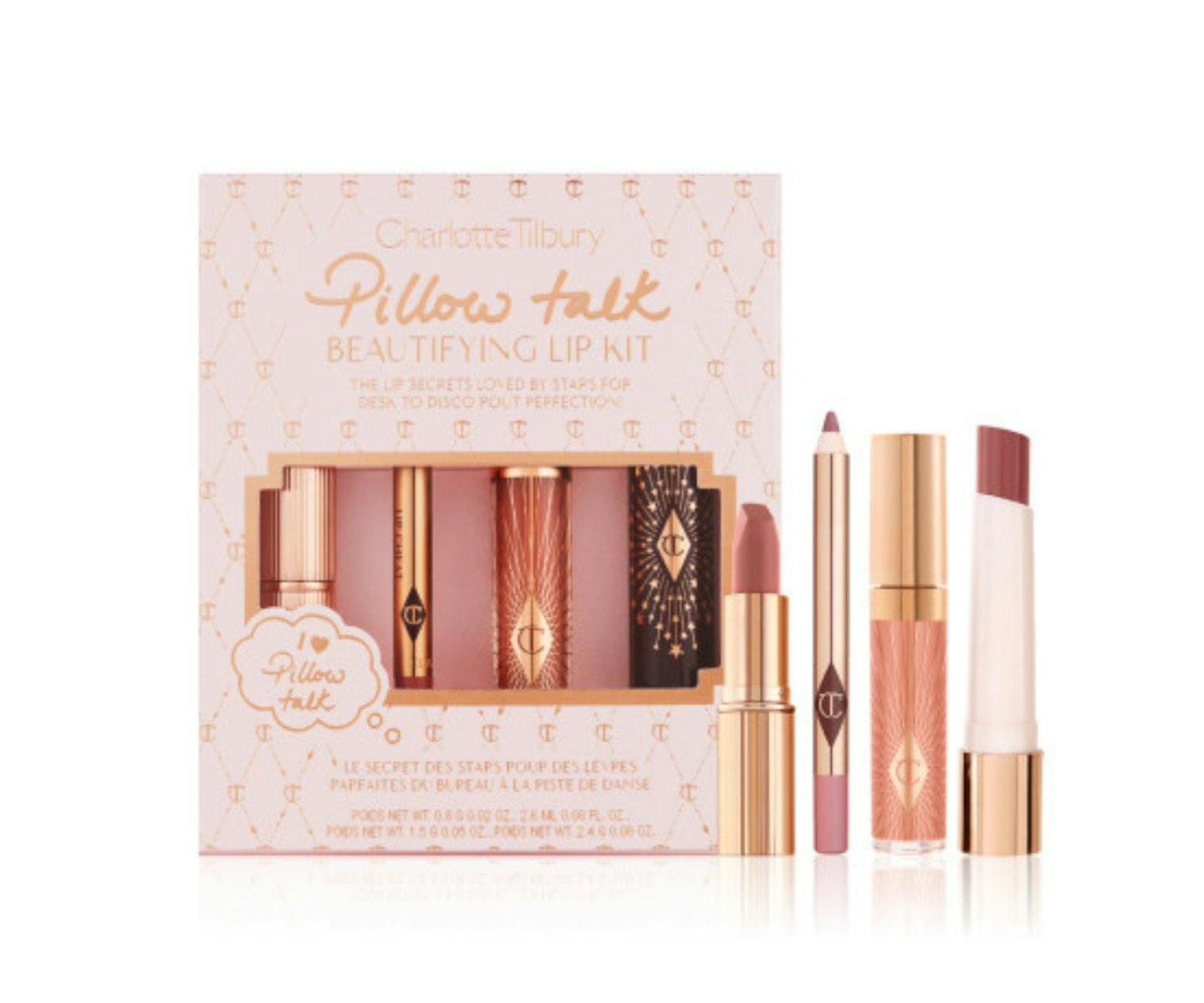 Charlotte Tilbury Pillow Talk Beautifying Lip Kit
