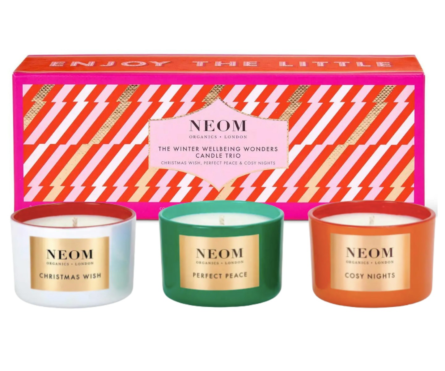 NEOM The Winter Wellbeing Wonders Candle Trio