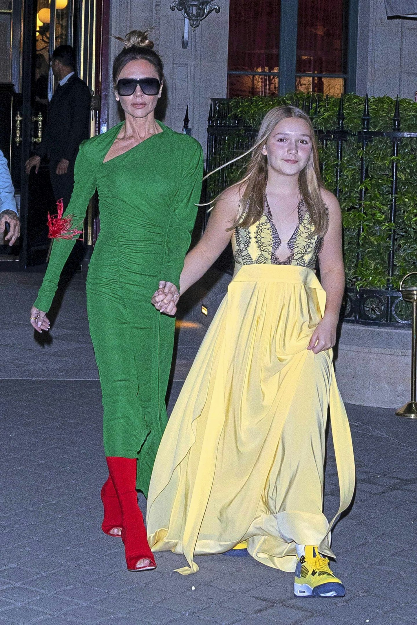 harper victoria beckham together