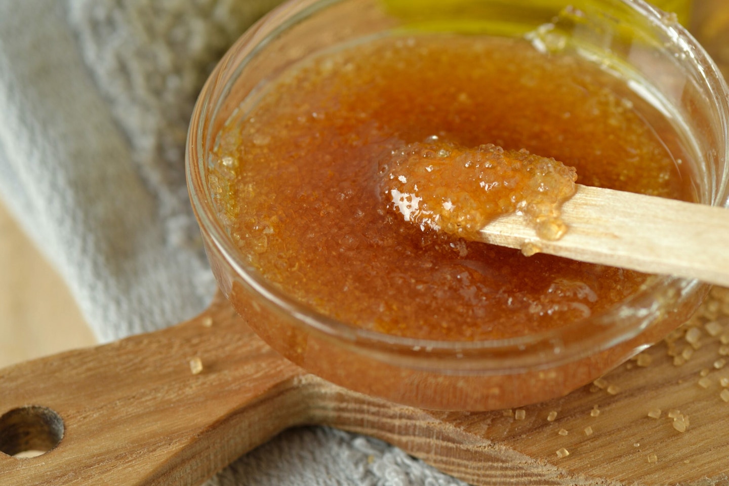 homemade sensitive skin scrub