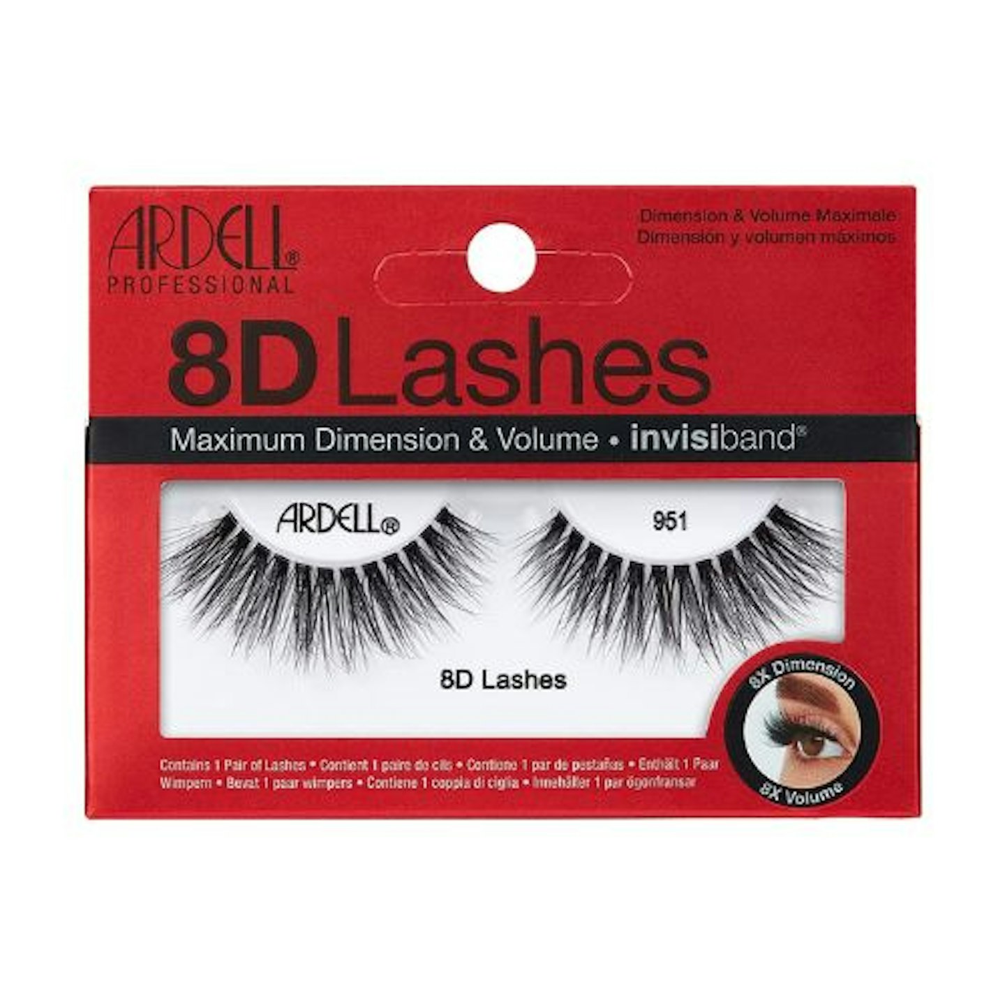 Ardell False Eyelashes 8D 951