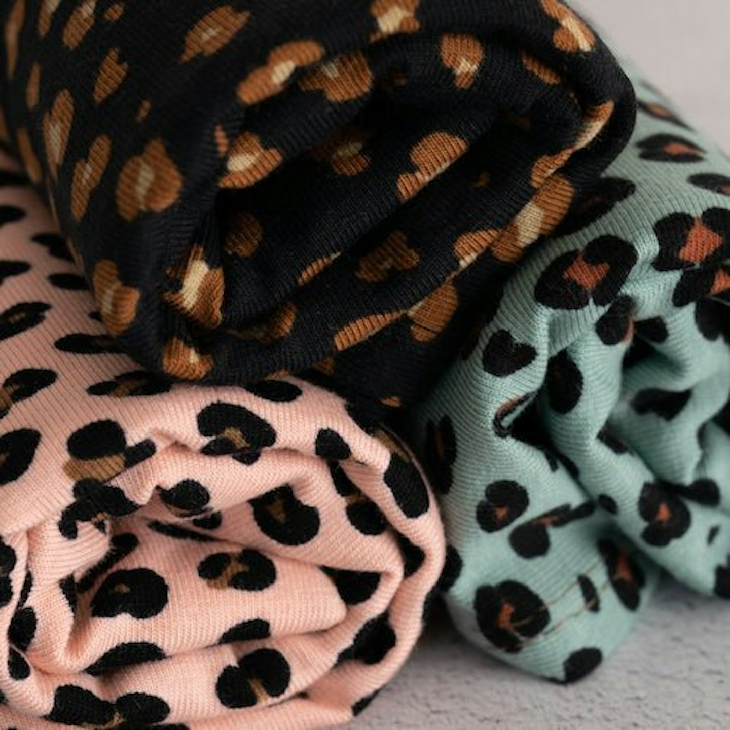 Good Wash Day Leopard Print Organic Jersey Hair Towel