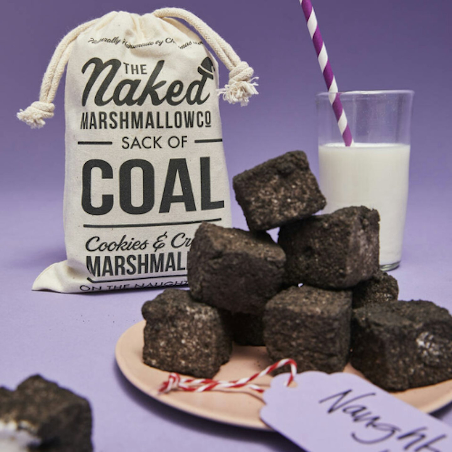 The Naked Marshmallow Co Sack of Coal