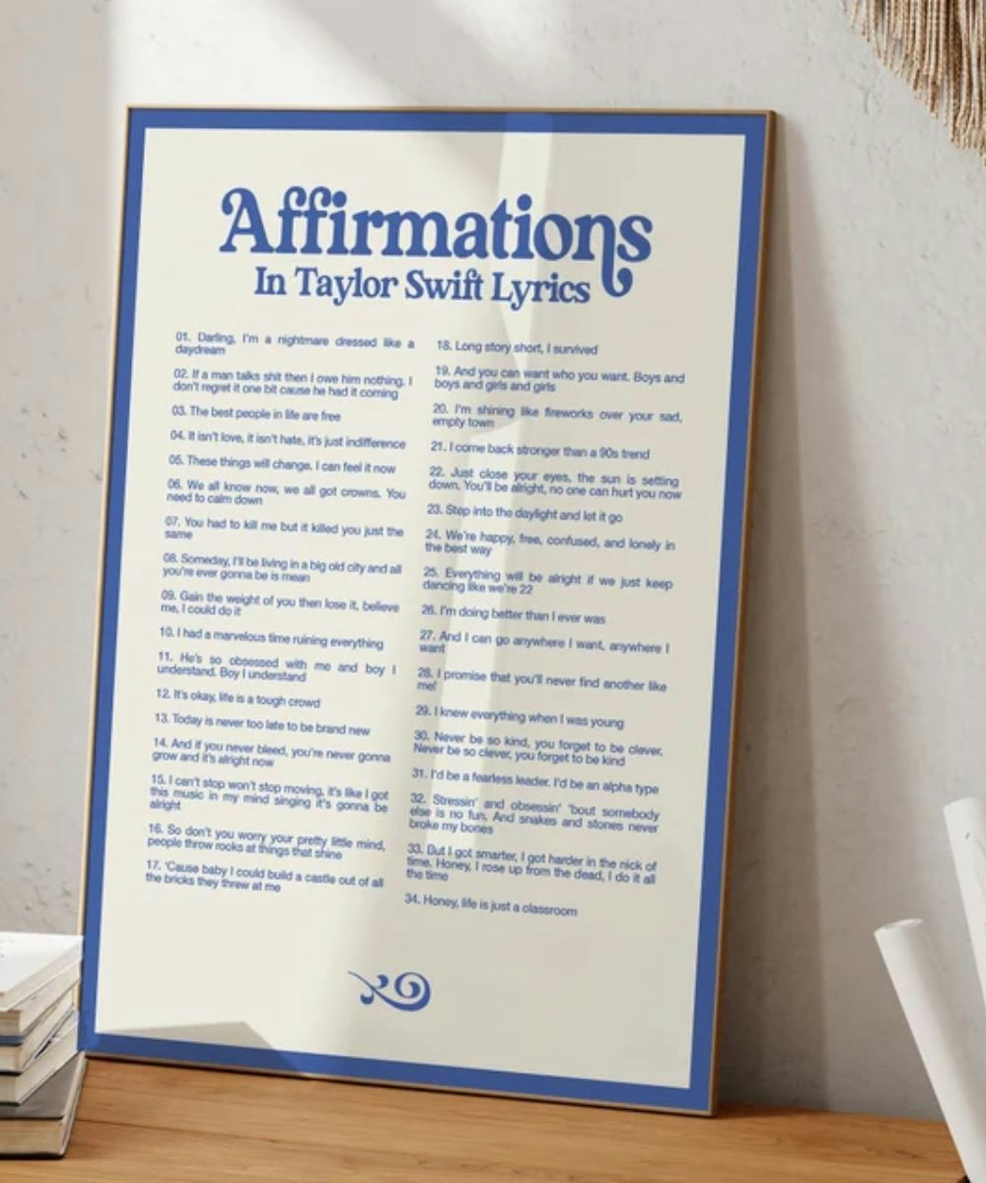 AFFIRMATIONS In Taylor Swift Lyrics