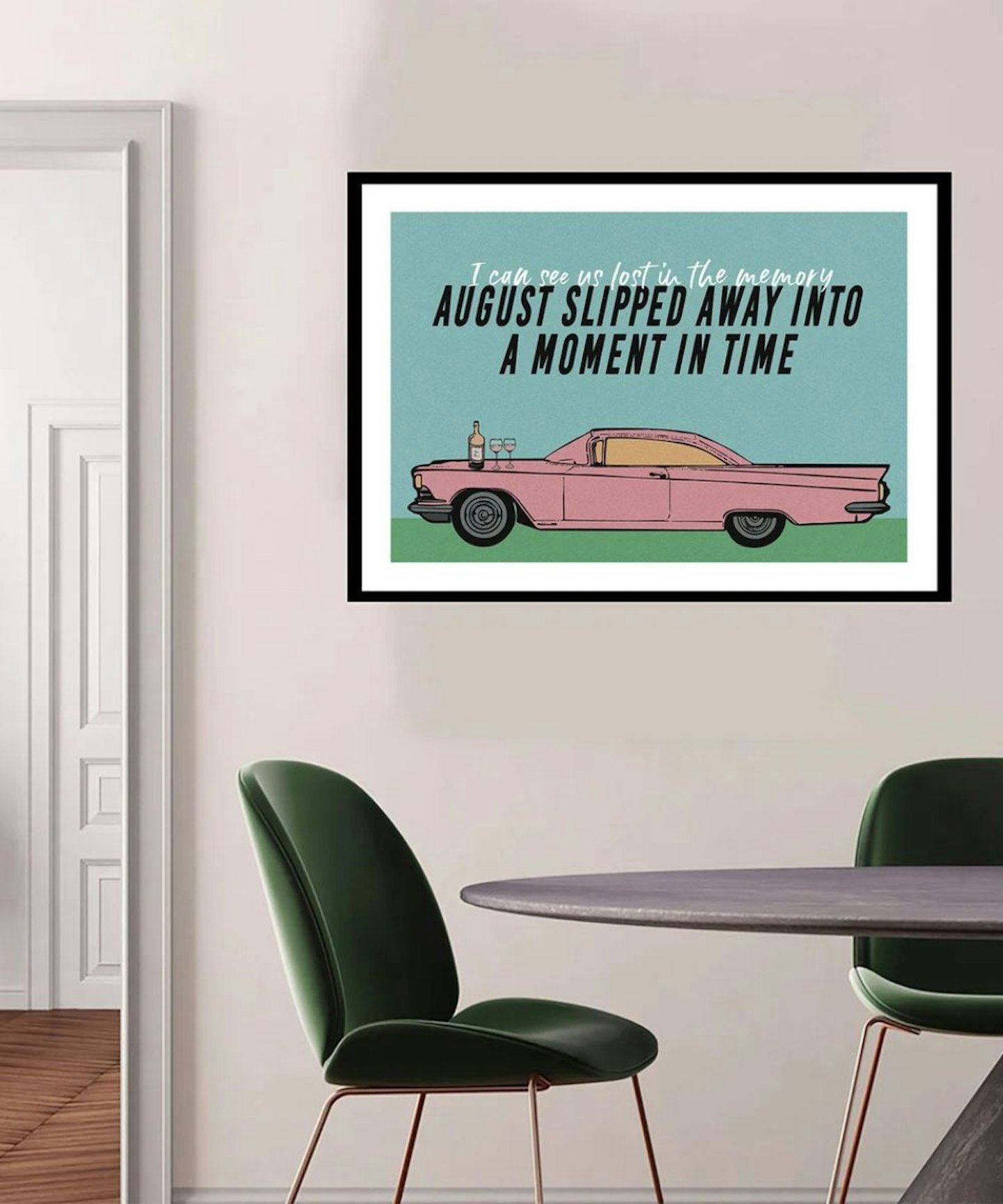 Cardigan / Mirrorball / August / Print Set / Taylor Inspired / Music Poster