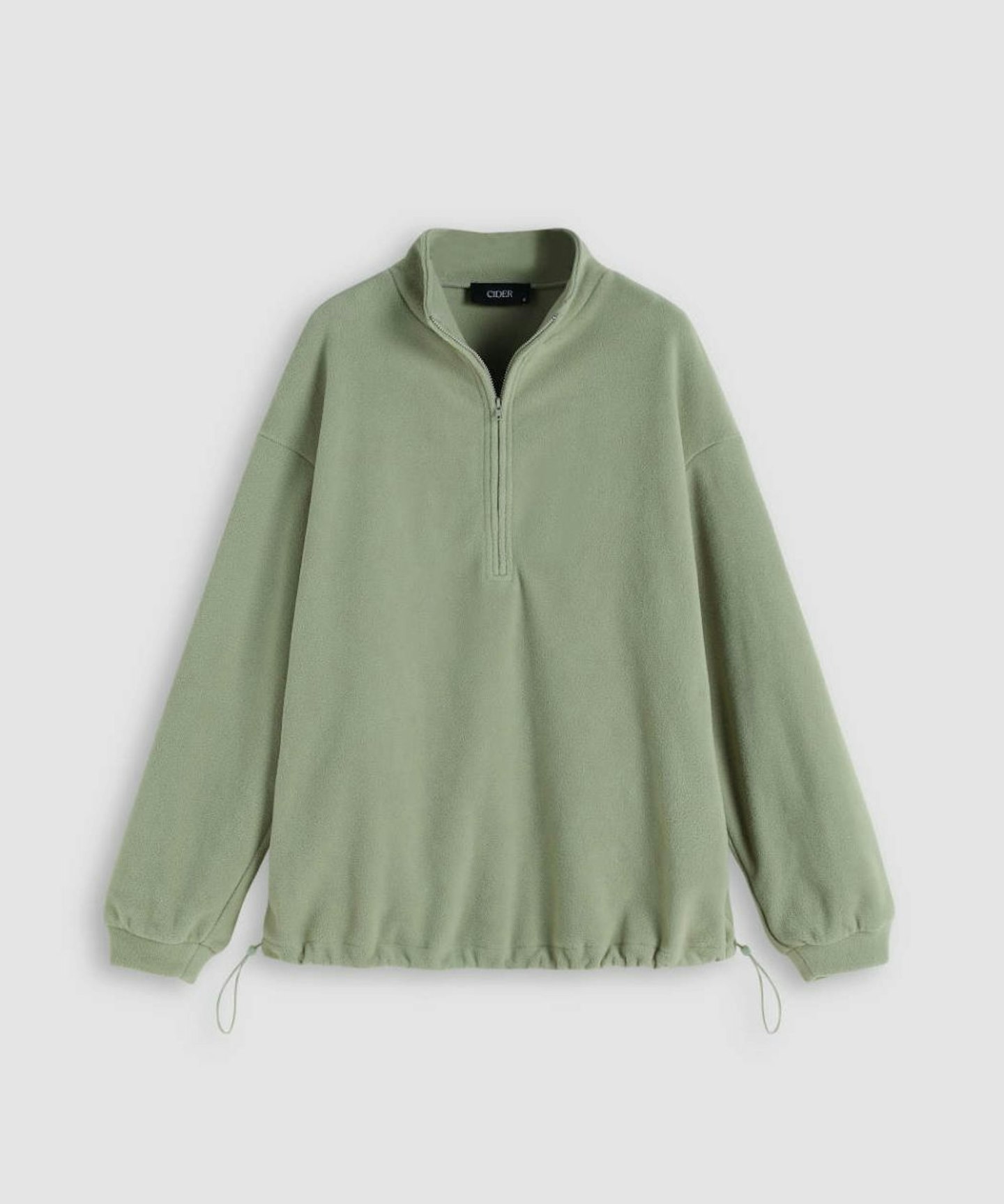 Cider Fleece Drawstring Half-zip Sweatshirt