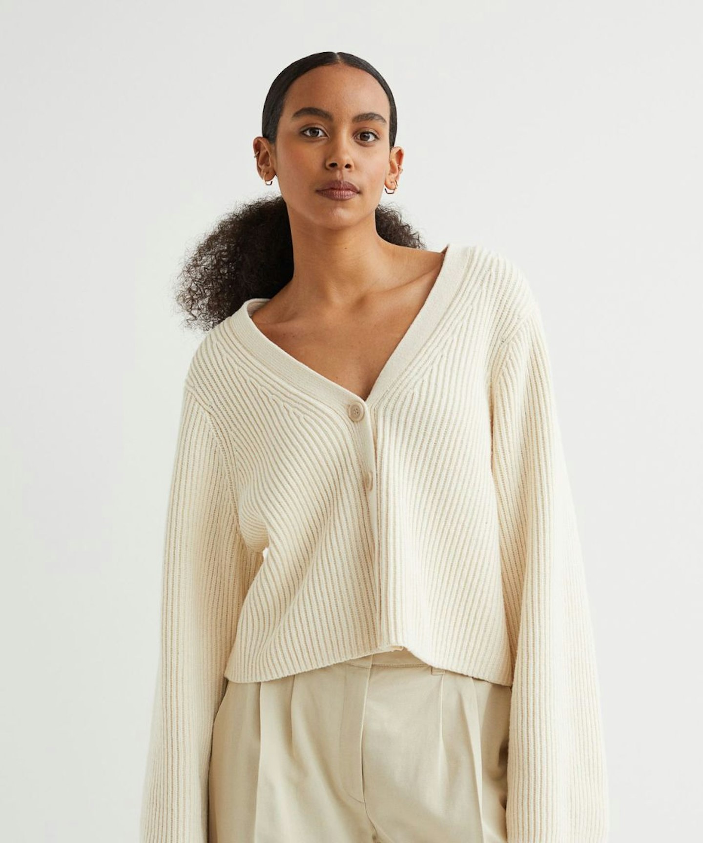 H&M Ribbed cardigan