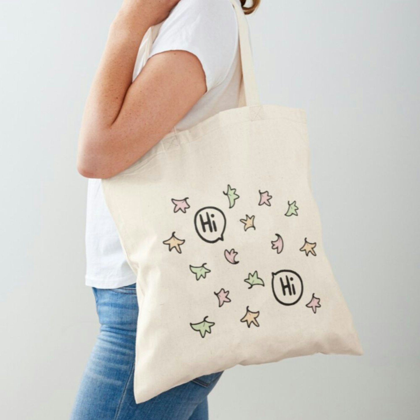 Heartstopper - Charlie and Nick - Hi Tote Bag