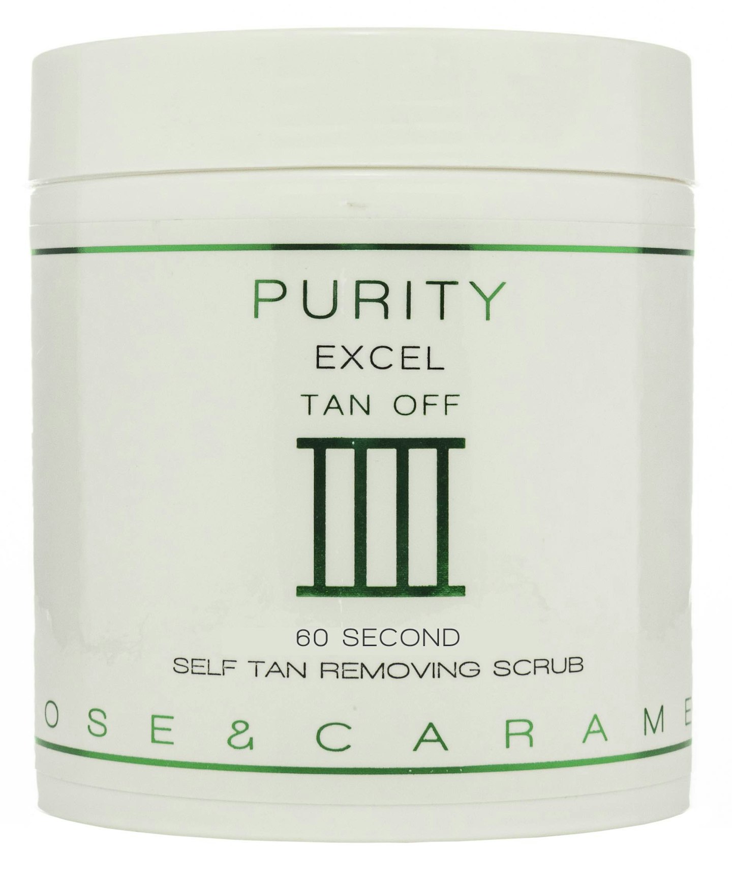 Rose & Caramel Self Tan Removing Scrub