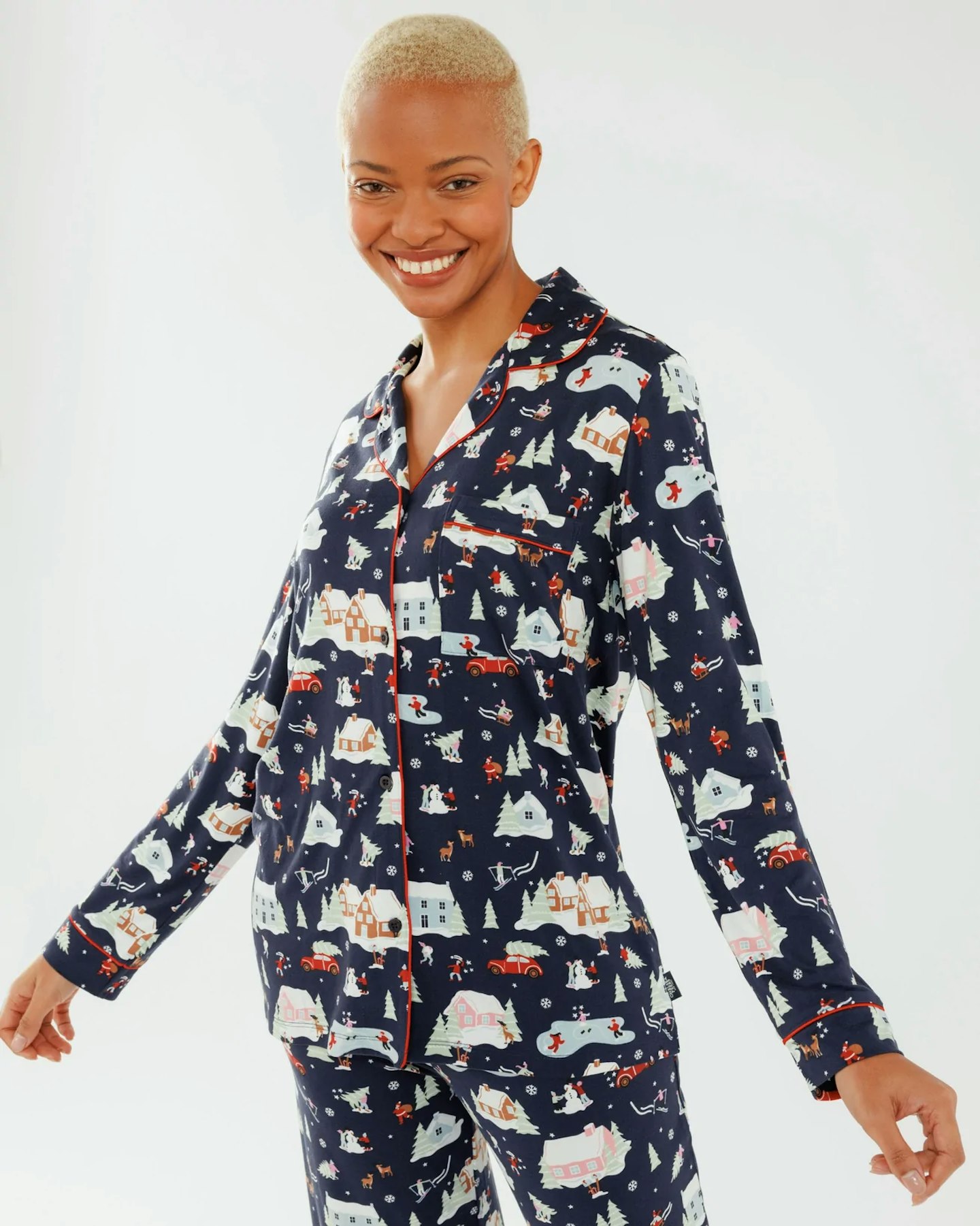 Chelsea Peers Festive Town Pyjamas