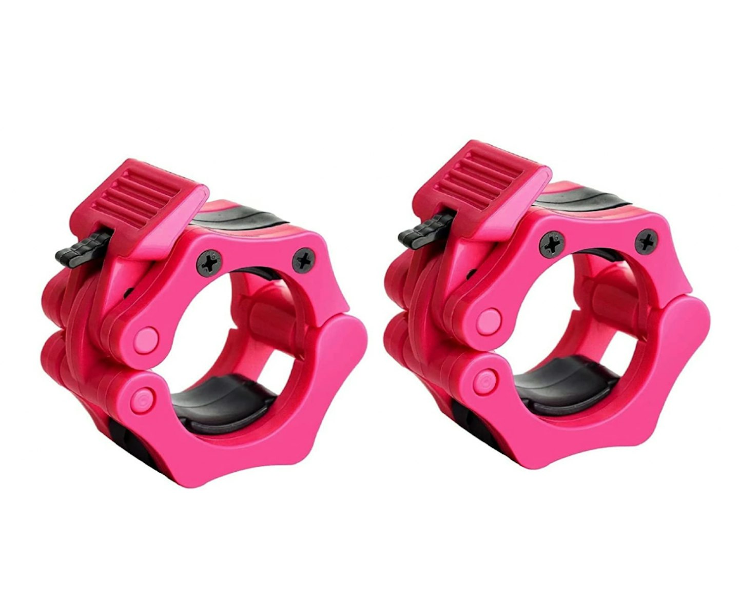 Pink Barbell Clips 