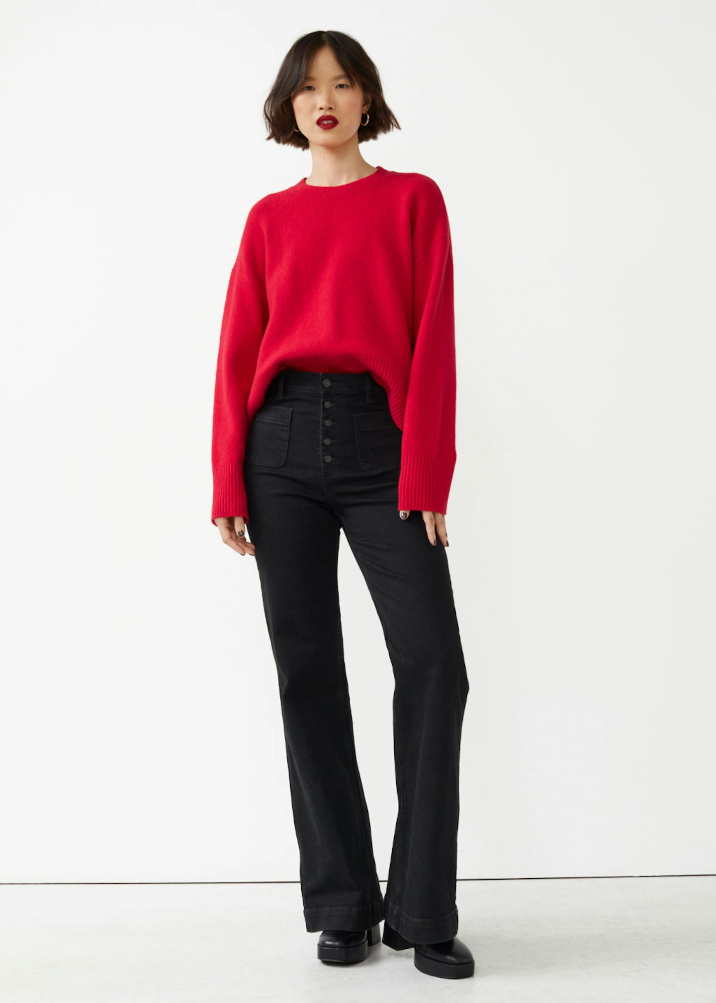 & Other Stories Relaxed Fit Knitted Jumper