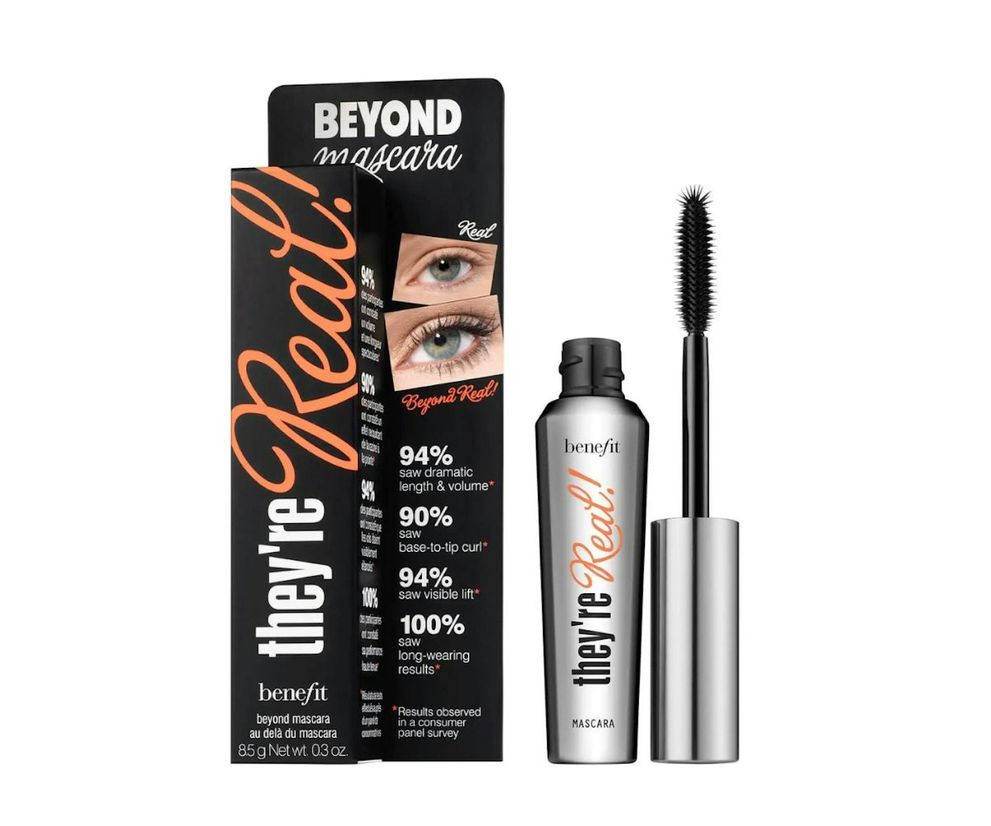 benefit They're Real Lengthening Mascara - Jet Black 8.5g