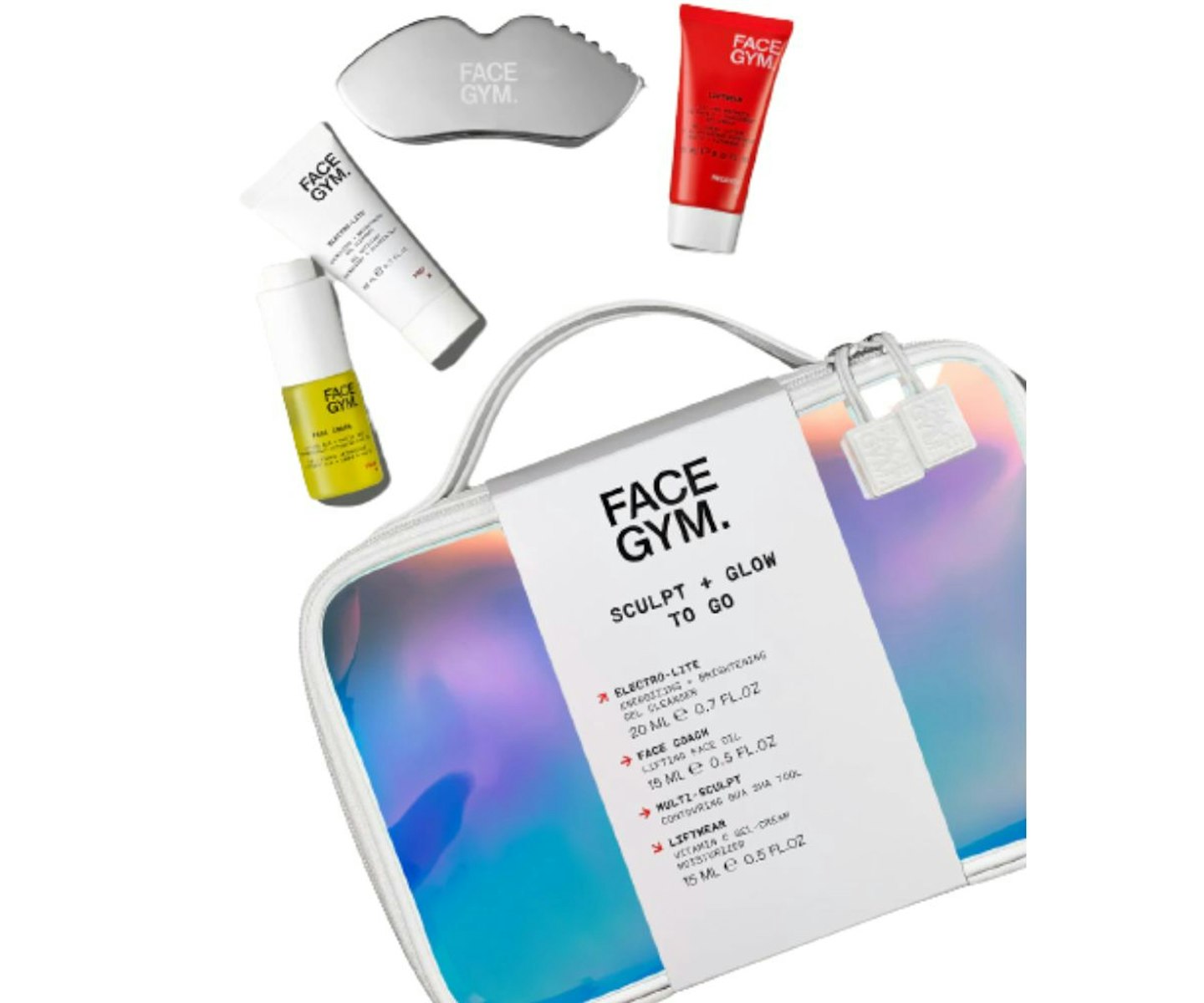 Face Gym Sculpt and Glow To Go Kit