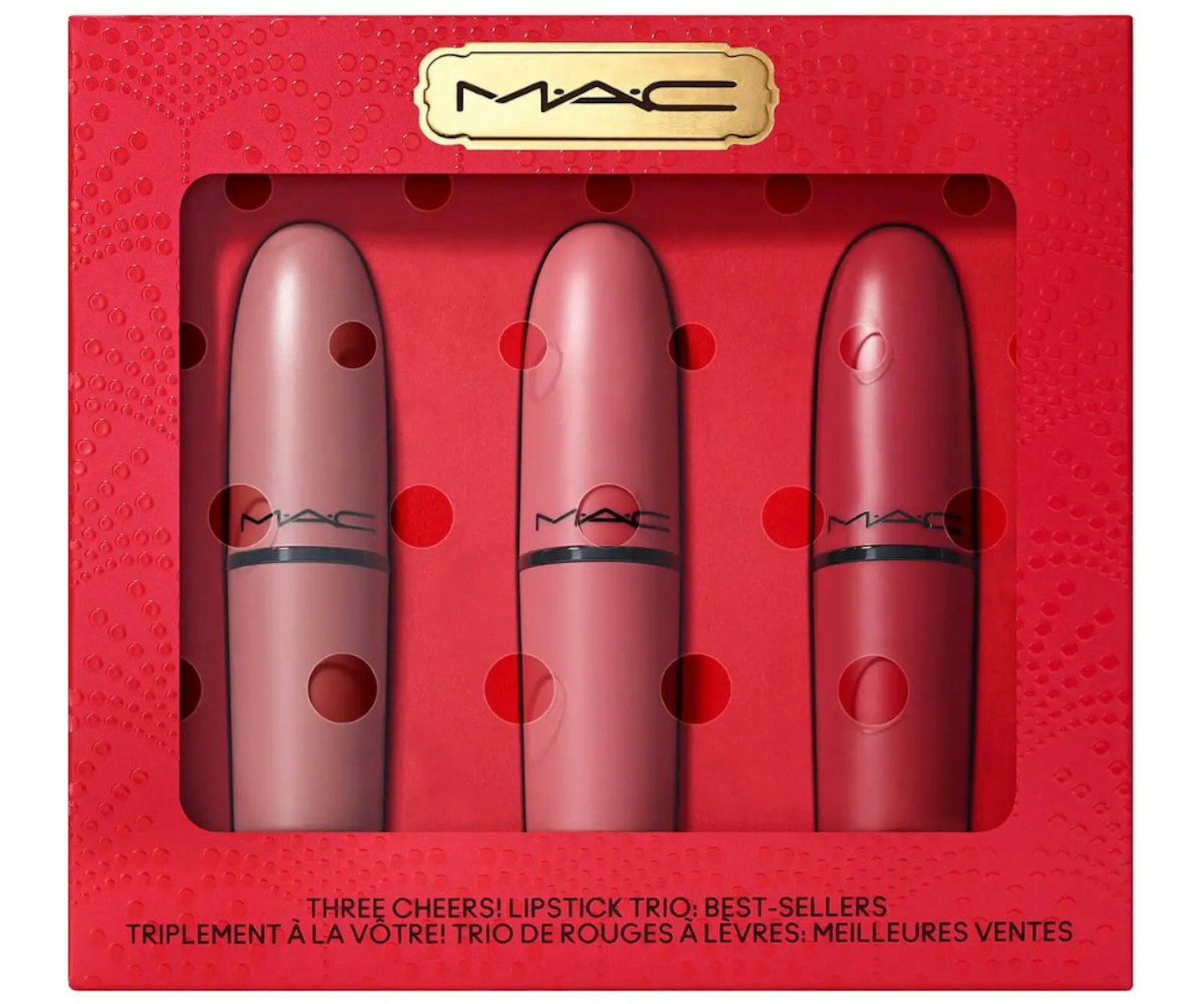 MAC Three Cheers! Lipstick Trio