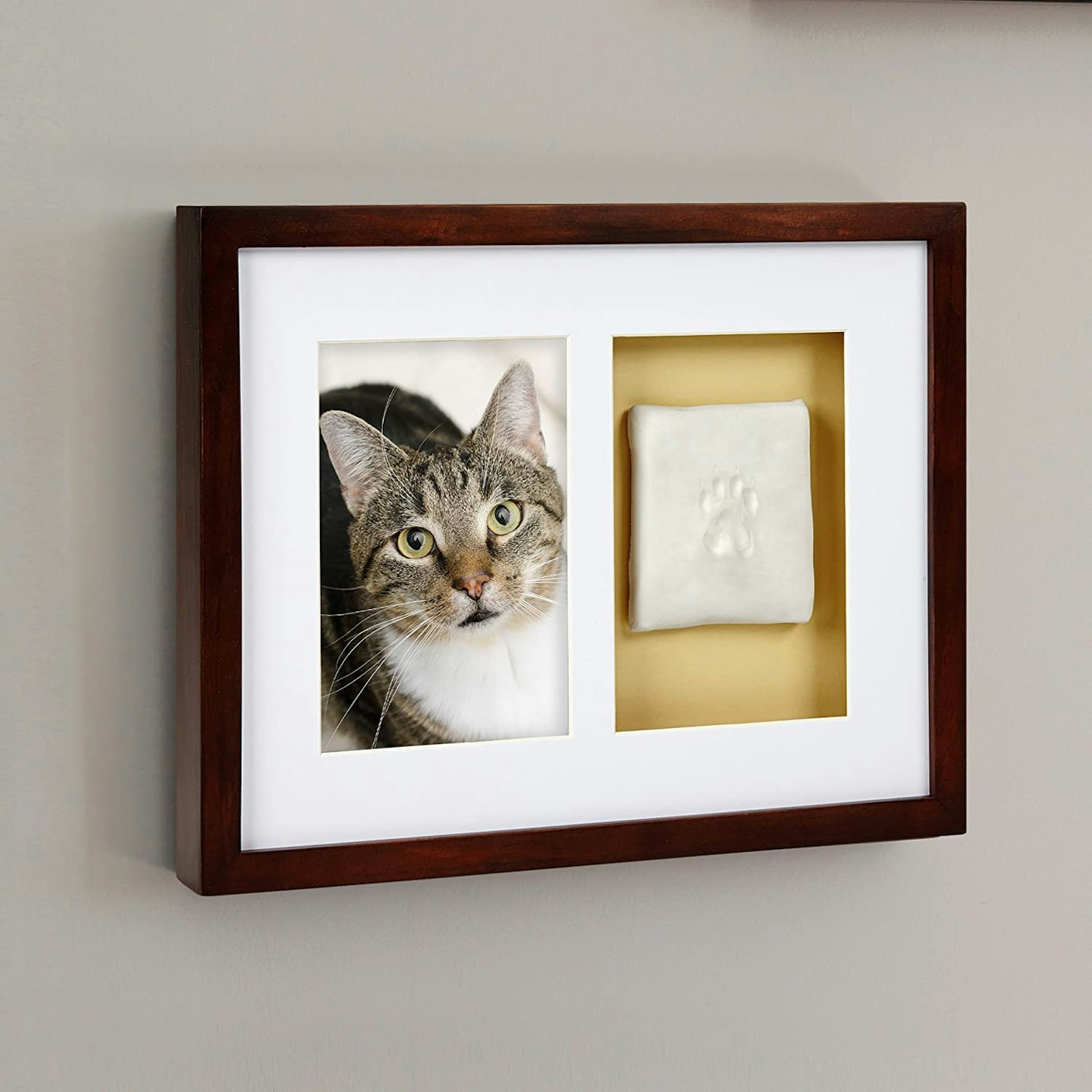 Pearhead Dog Or Cat Paw Prints Wall Frame