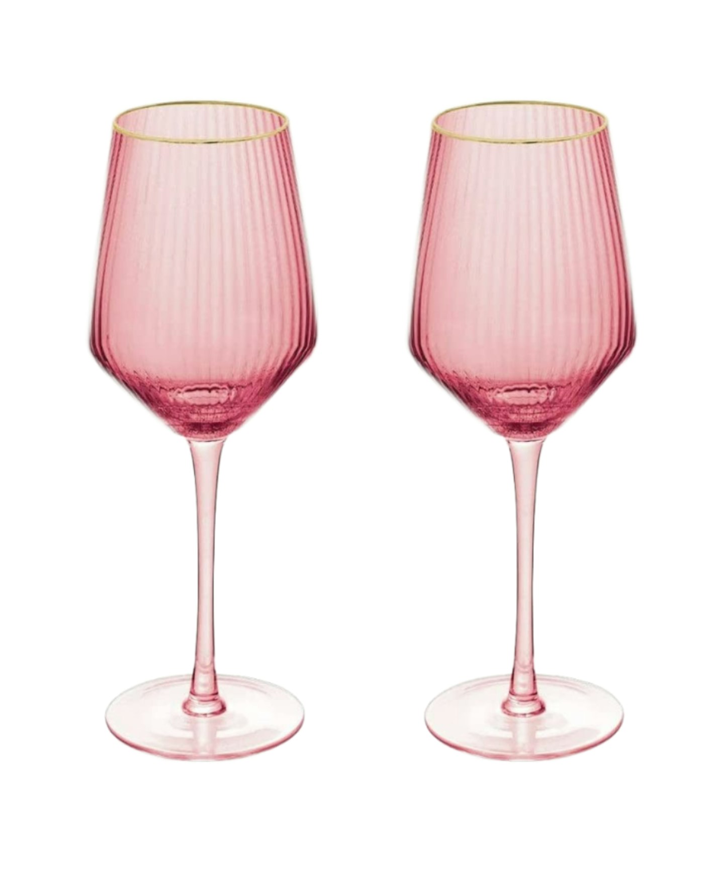 Pink Wine Glasses