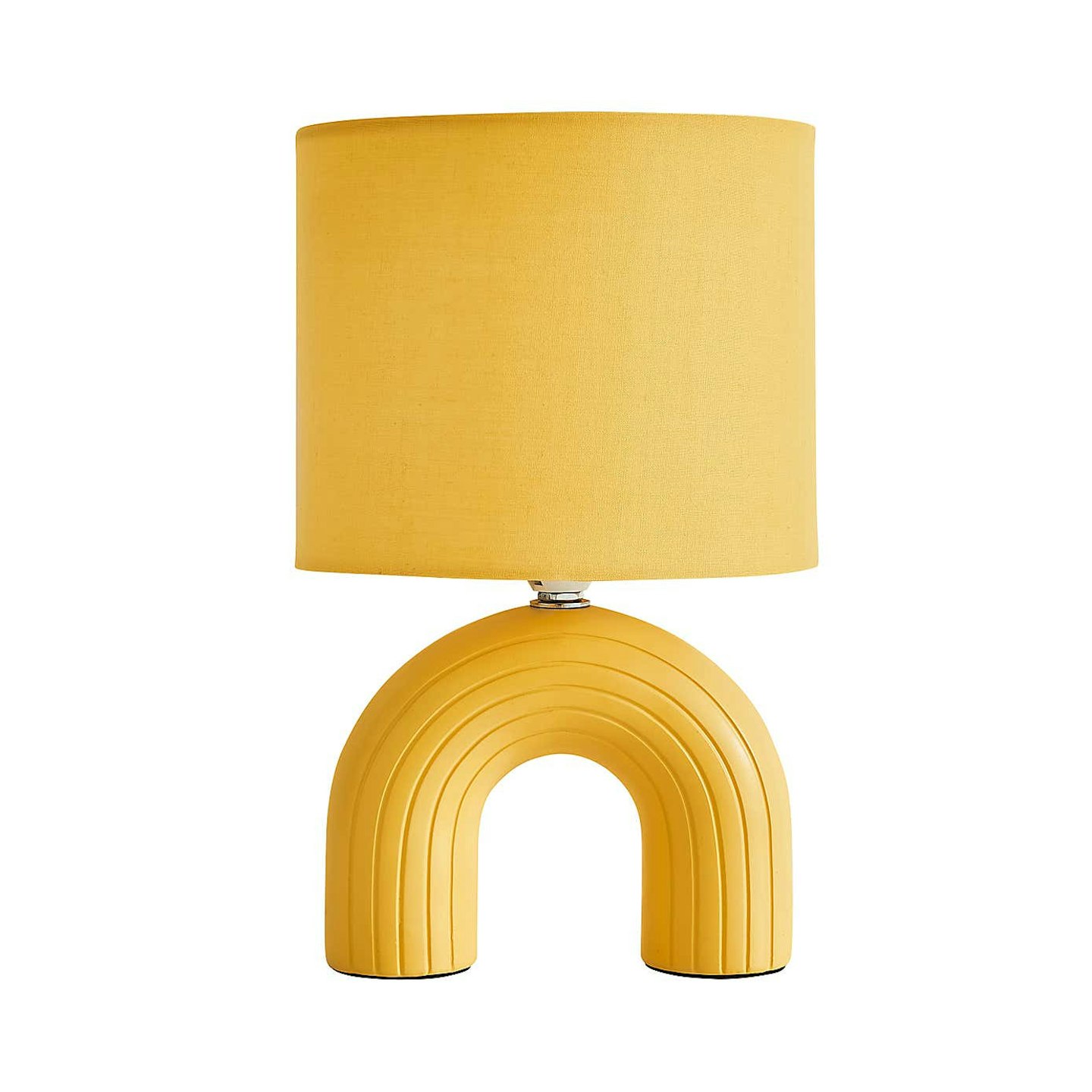 Dunelm Yellow lamp