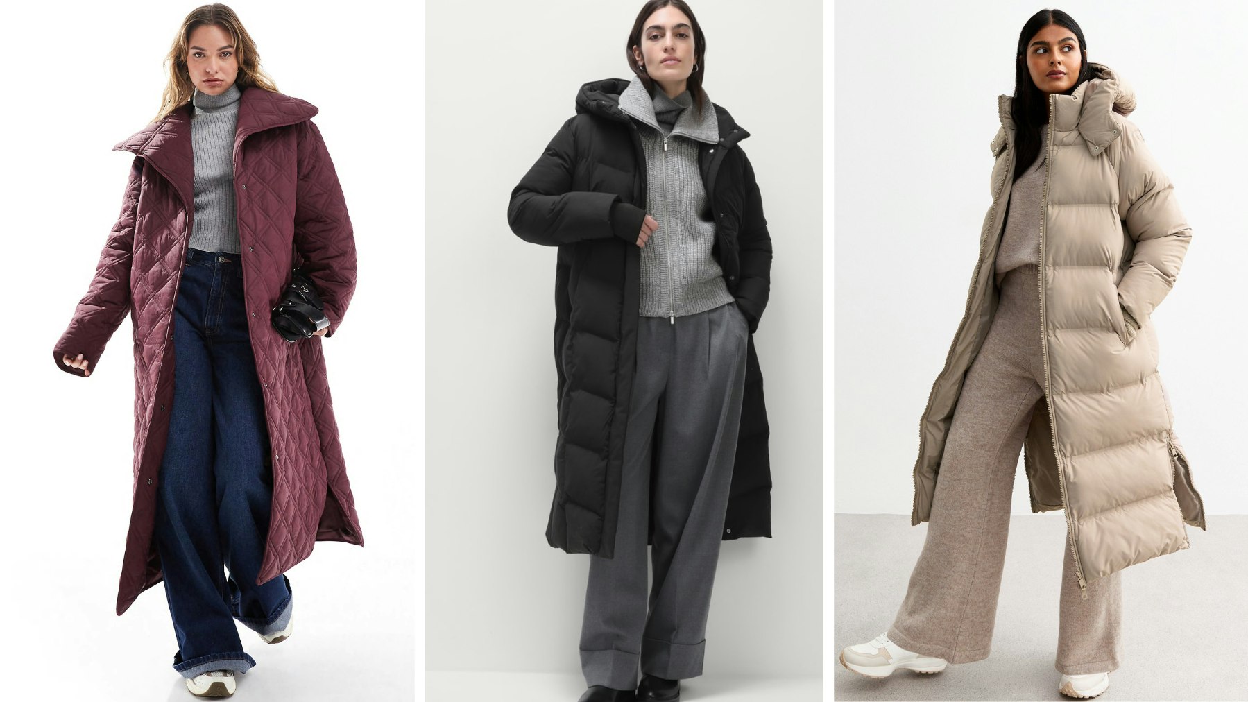 Full length duvet coats online