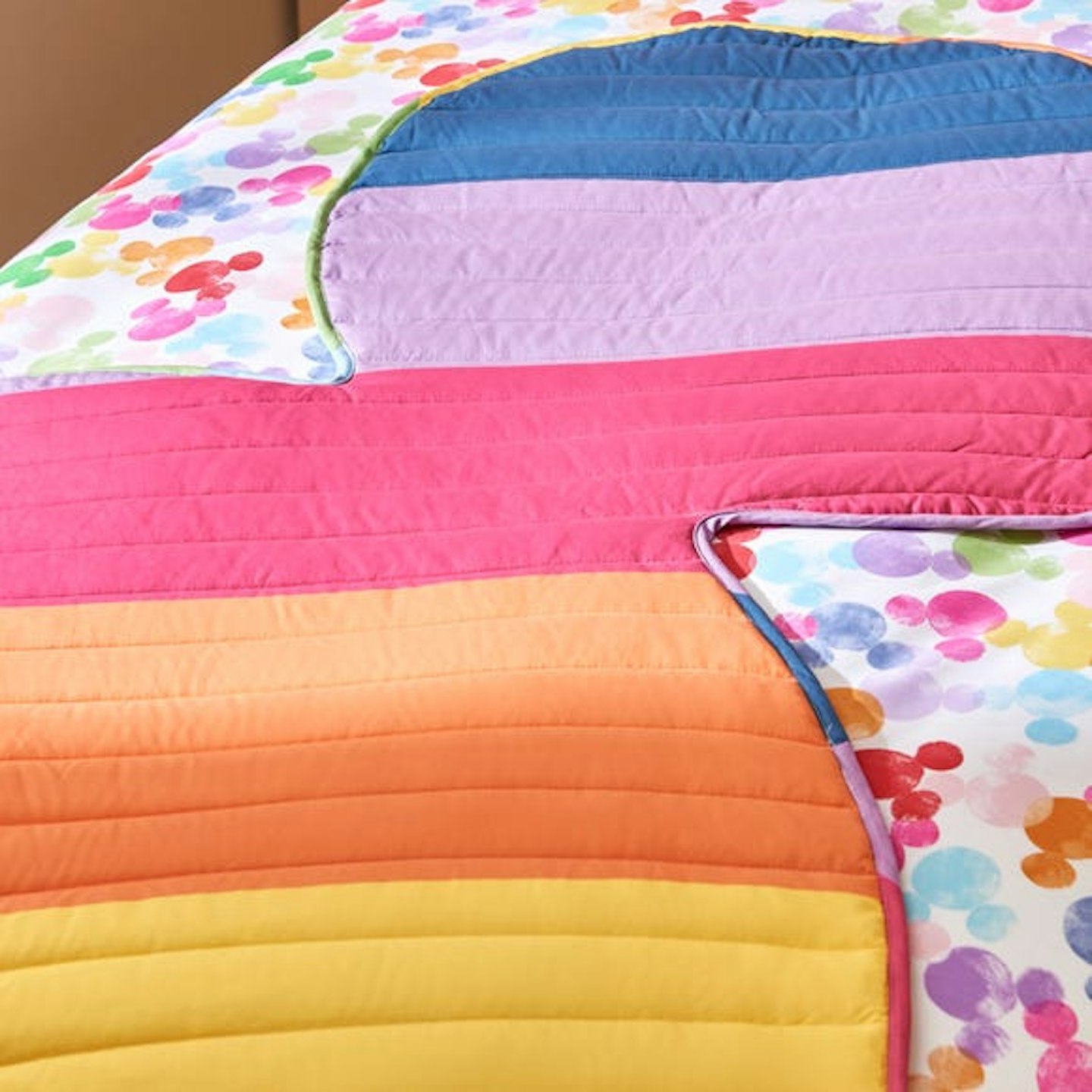 Mickey Rainbow Duvet Cover Set