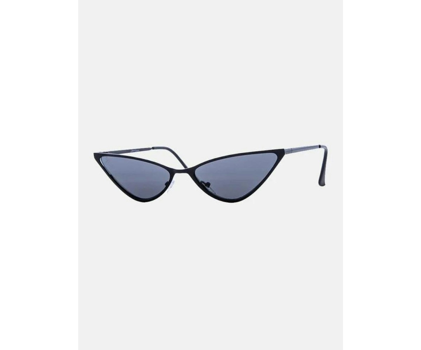 Jeepers Peepers Chunky Black Cat Eye Sunglasses