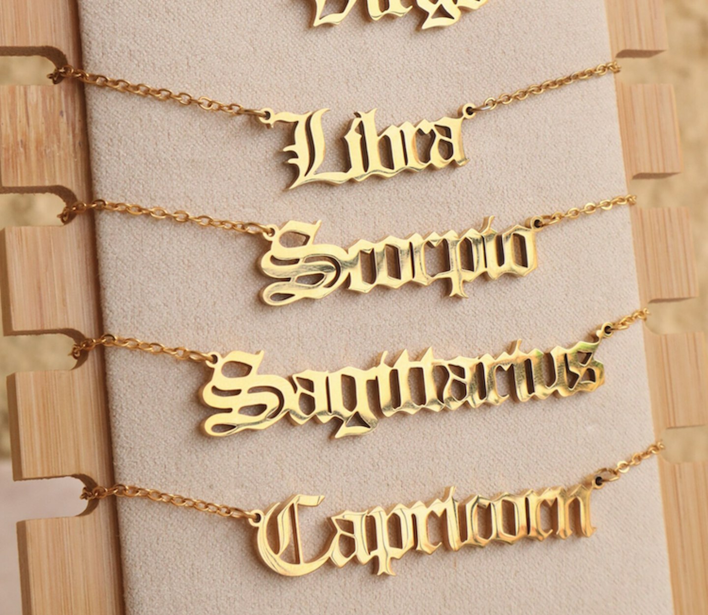 Etsy Zodiac Necklace