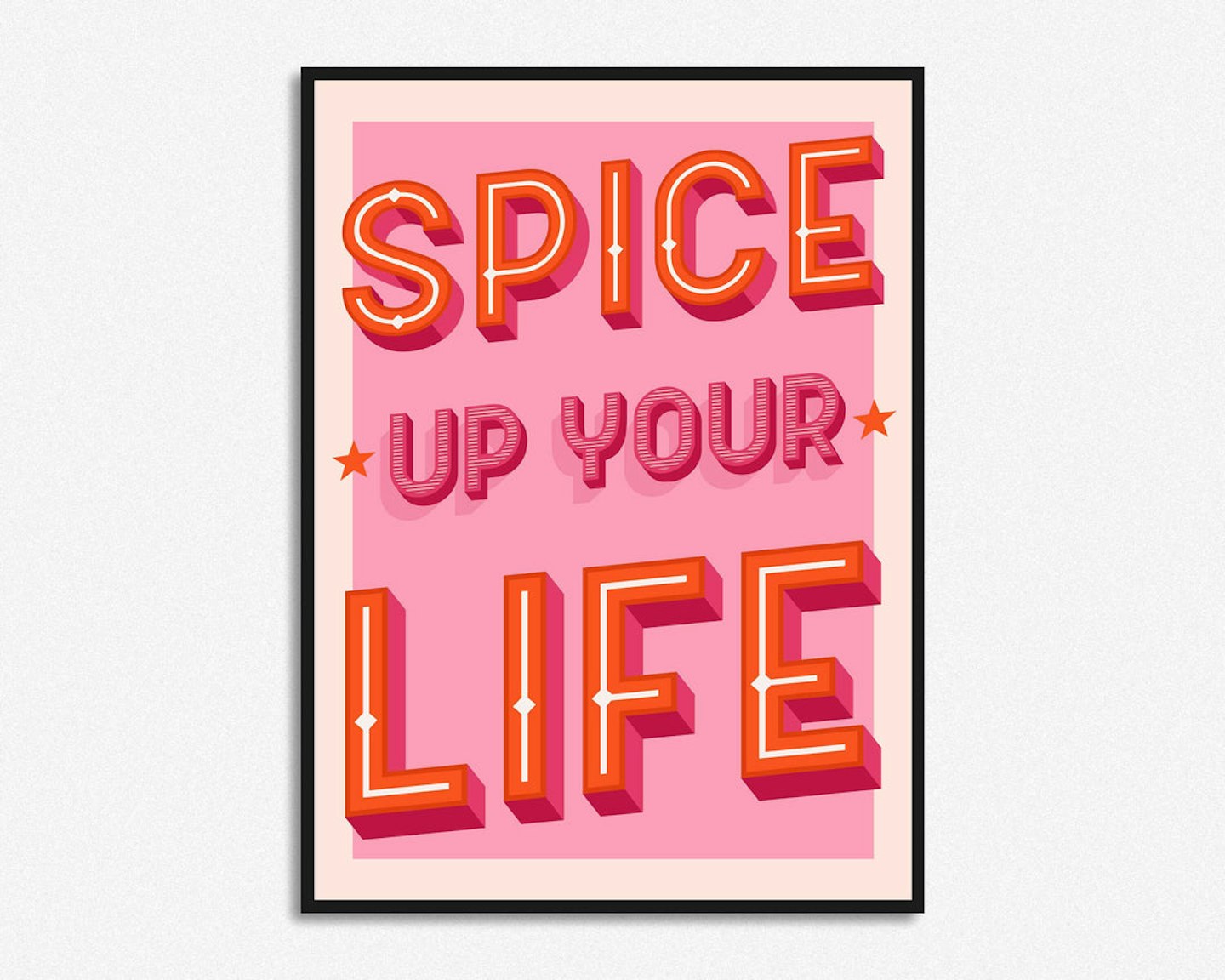 Hollie Graphik Spice Up Your Life Print