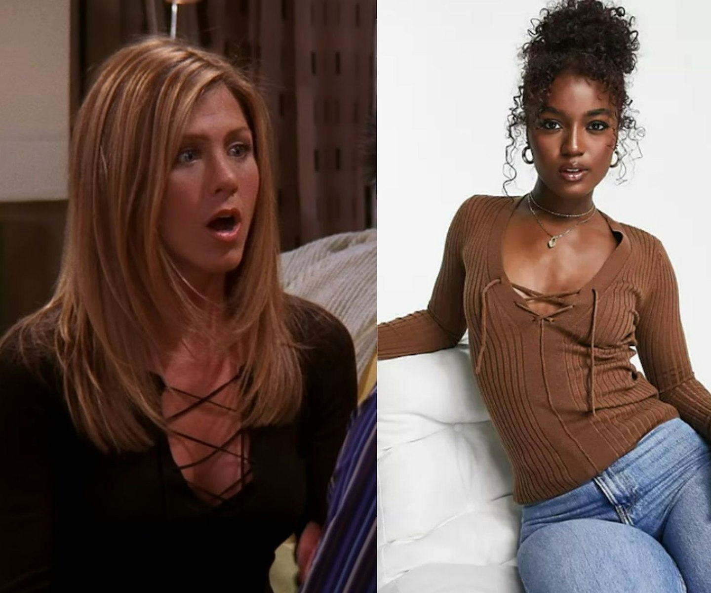 8 Of Our Favourite Rachel Green F.R.I.E.N.D.S outfits and where to buy them  for under £30 
